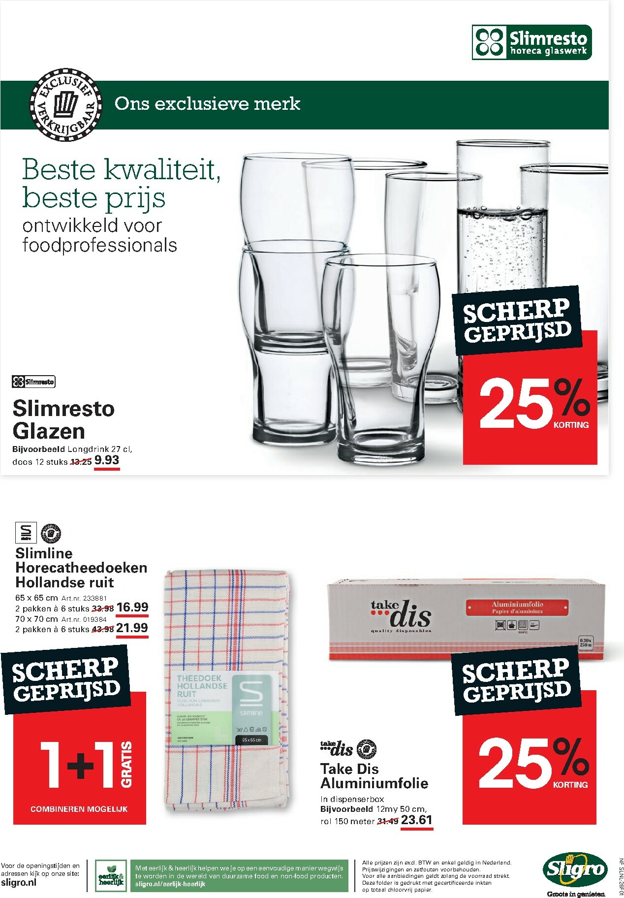 sligro - De Sligro - Food folder geldig vanaf 05-01 t/m 26-01 - page: 87
