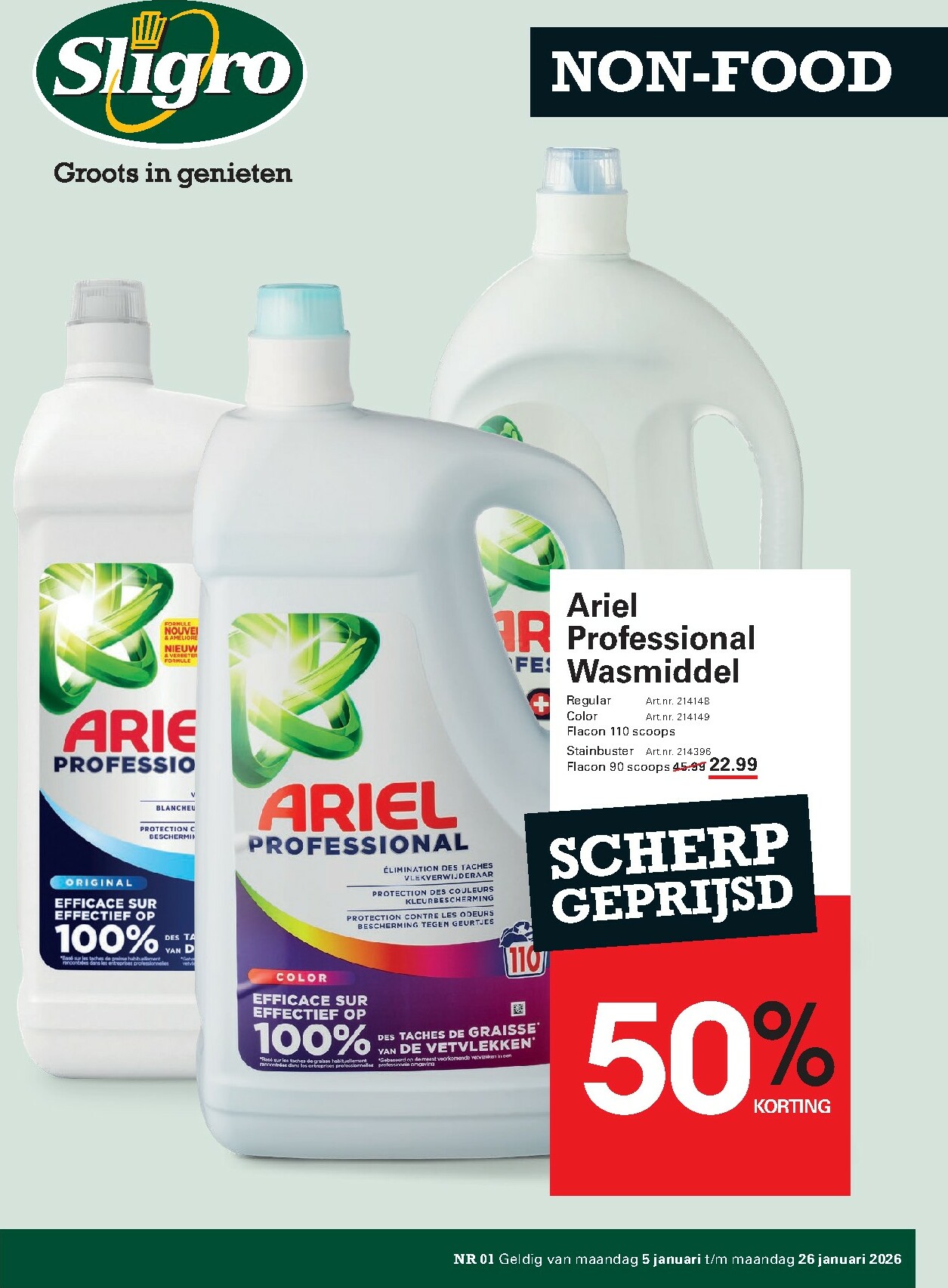 sligro - De Sligro - Food folder geldig vanaf 05-01 t/m 26-01 - page: 75
