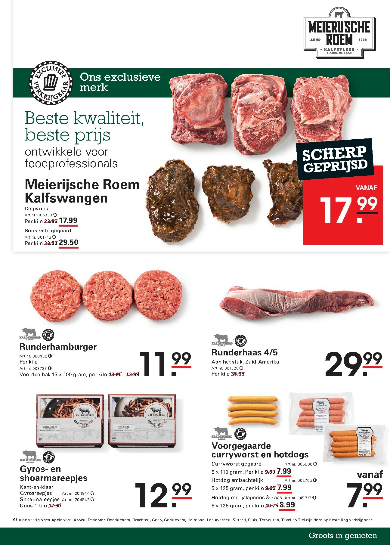 sligro - De Sligro - Food folder geldig vanaf 29-01 t/m 16-02 - page: 3