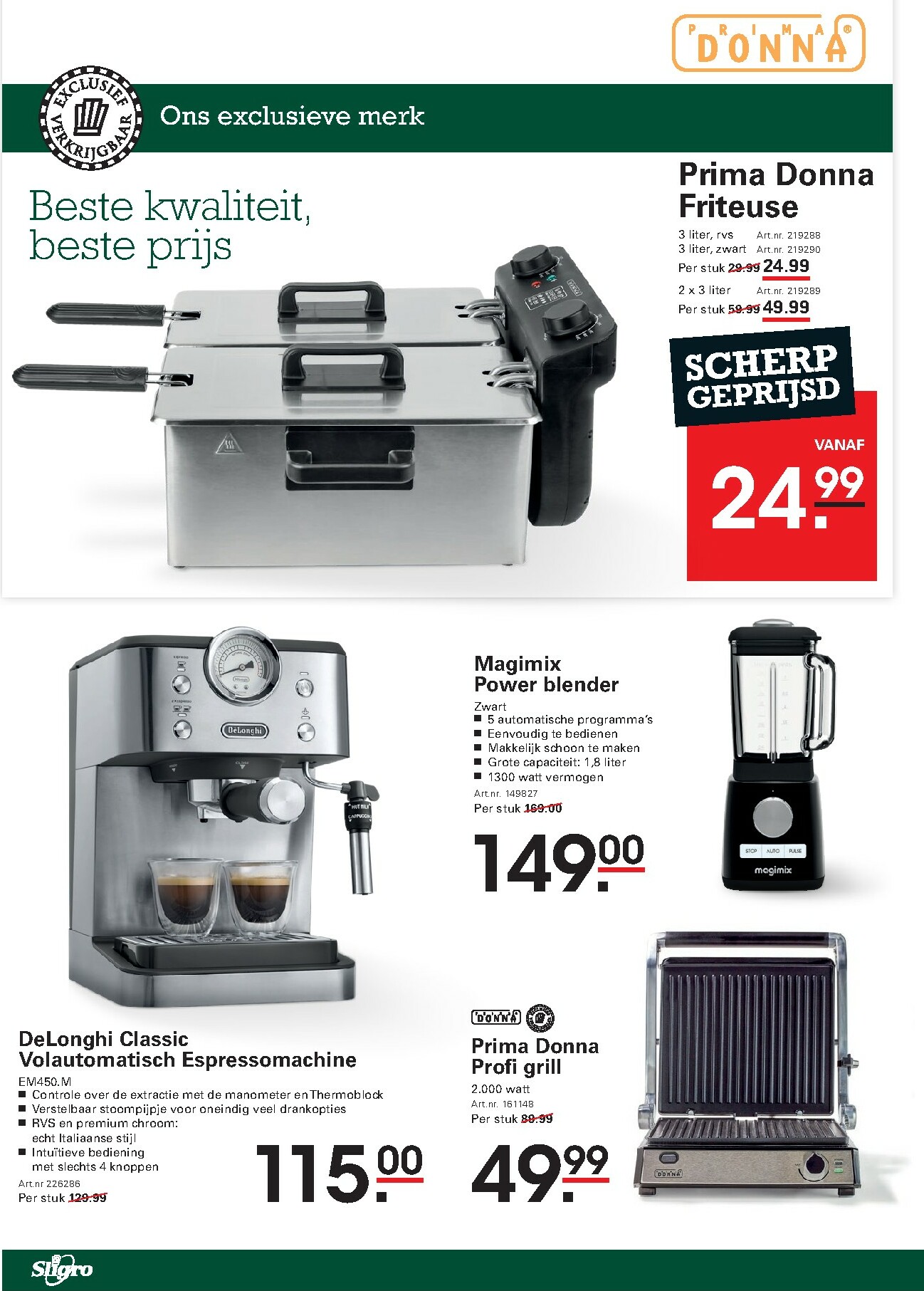 sligro - De Sligro - Food folder geldig vanaf 29-01 t/m 16-02 - page: 62