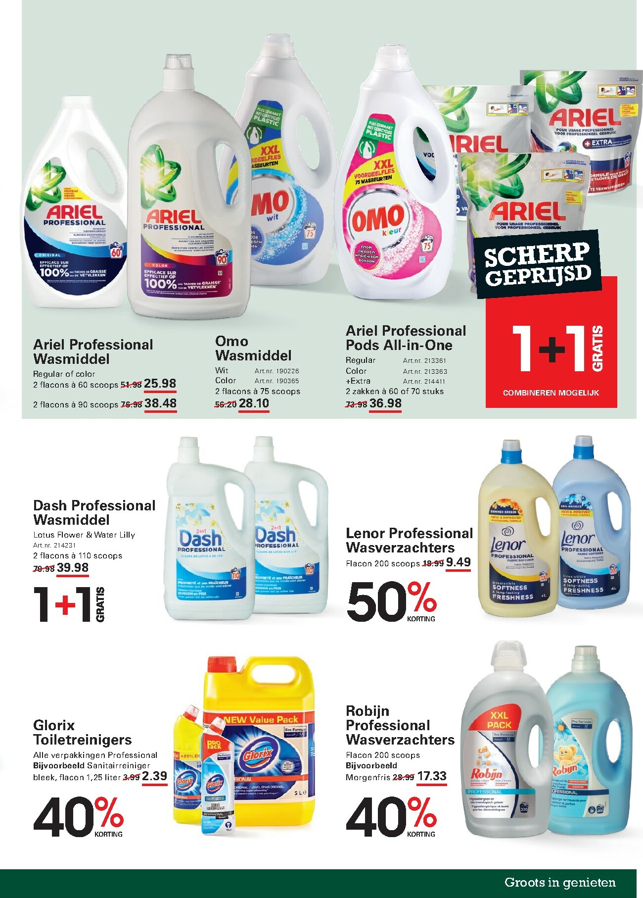 sligro - De Sligro - Schoon & Fris folder geldig vanaf 29-01 t/m 16-02 - page: 21