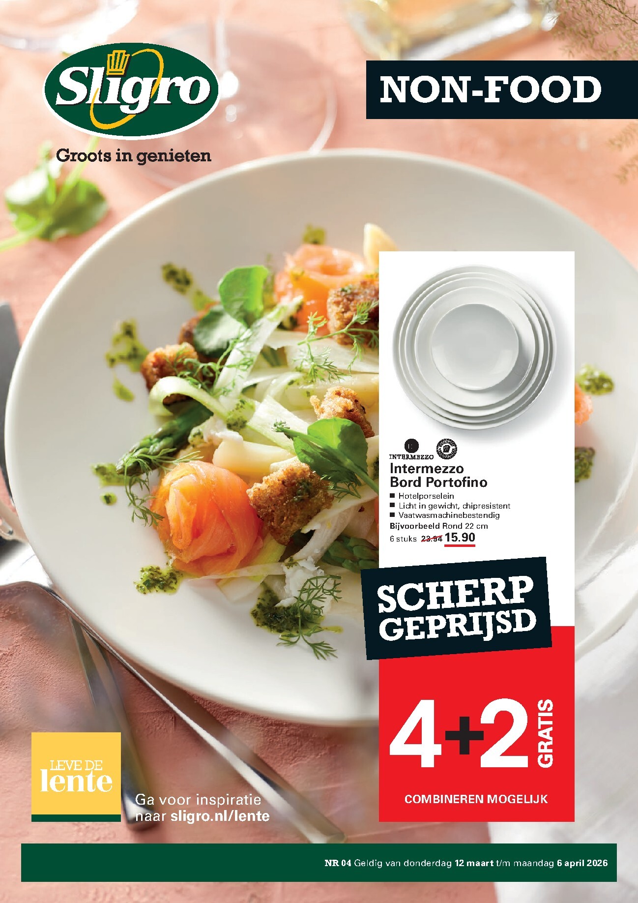 sligro - De Sligro - Non-Food folder geldig vanaf 12-03-2026 t/m 06-04-2026