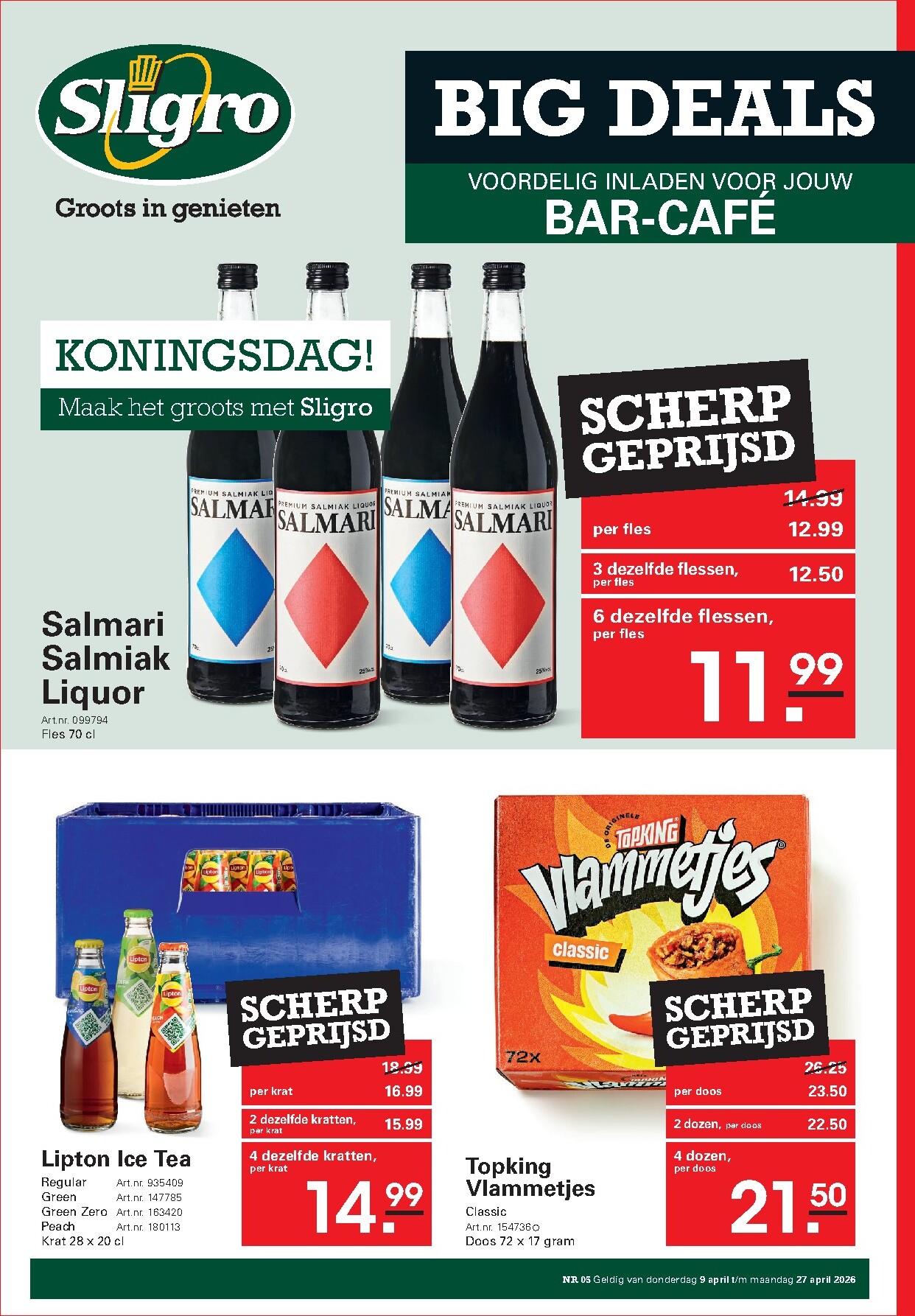 sligro - Huidige Sligro - Terras Special: BBQ folder geldig van donderdag 09-04-2026 tot maandag 27-04-2026 - page: 73