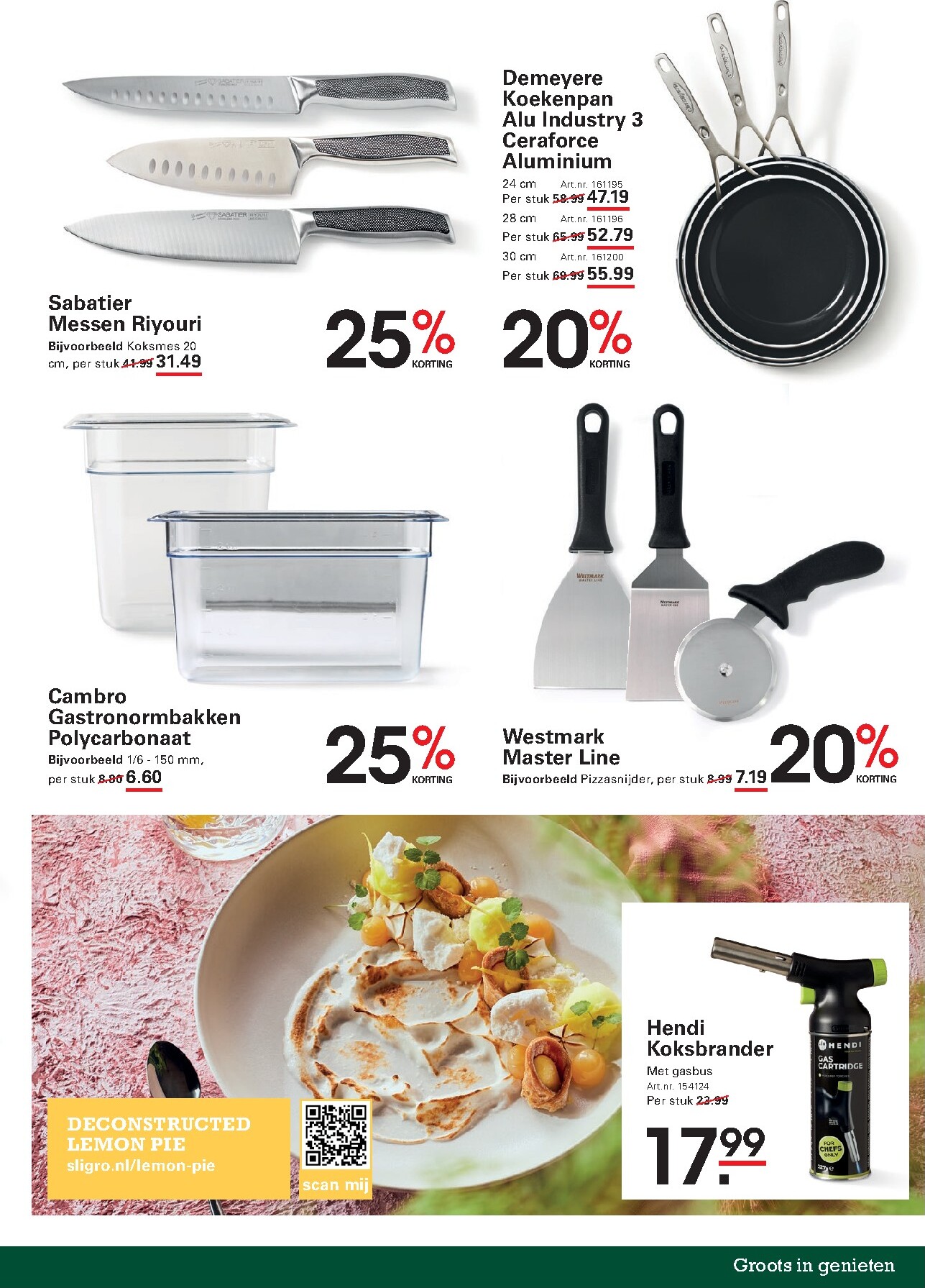 sligro - Huidige Sligro - Food folder geldig van donderdag 30-04-2026 tot maandag 18-05-2026 - page: 85