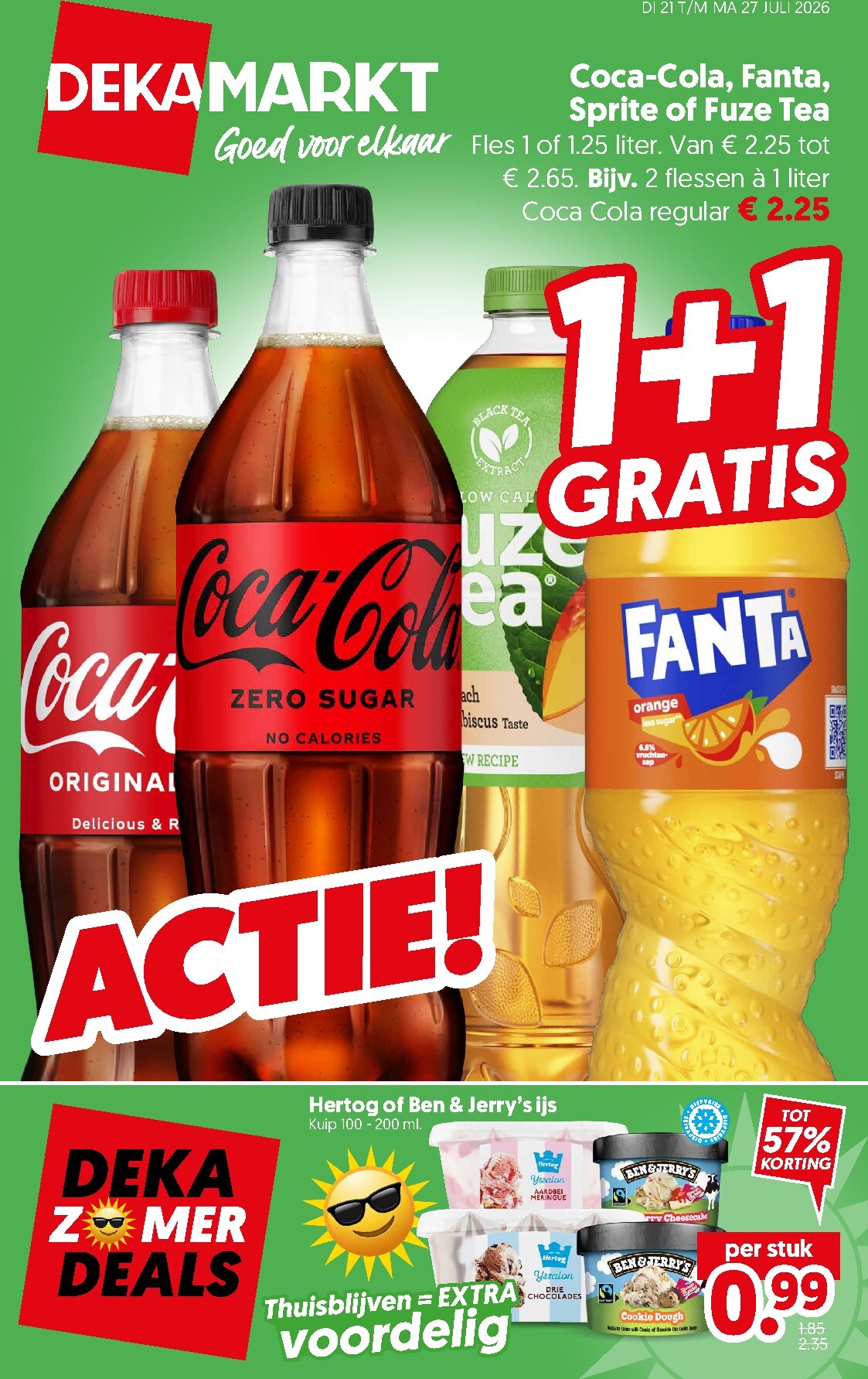 dekamarkt - Dekamarkt folder voor volgende week van dinsdag 21-07-2026 tot maandag 27-07-2026 - page: 1