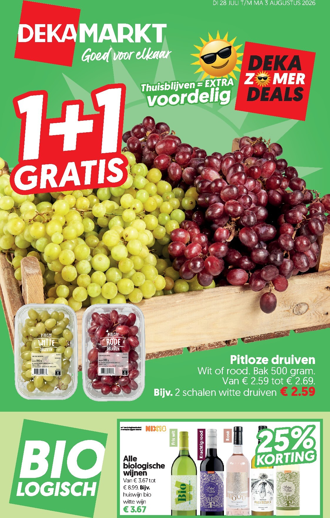 dekamarkt - Dekamarkt folder voor volgende week van dinsdag 28-07-2026 tot maandag 03-08-2026 - page: 1