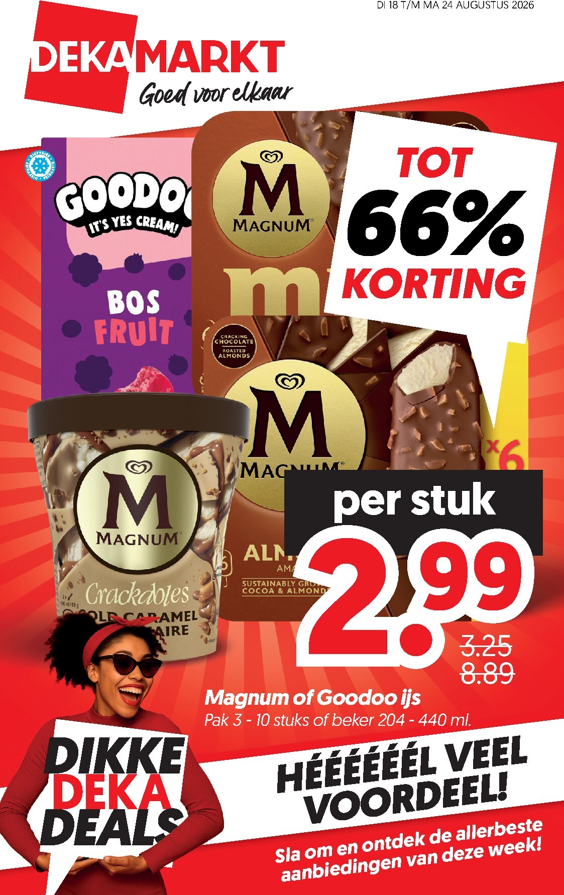 dekamarkt - Dekamarkt folder voor volgende week van dinsdag 18-08-2026 tot maandag 24-08-2026 - page: 1