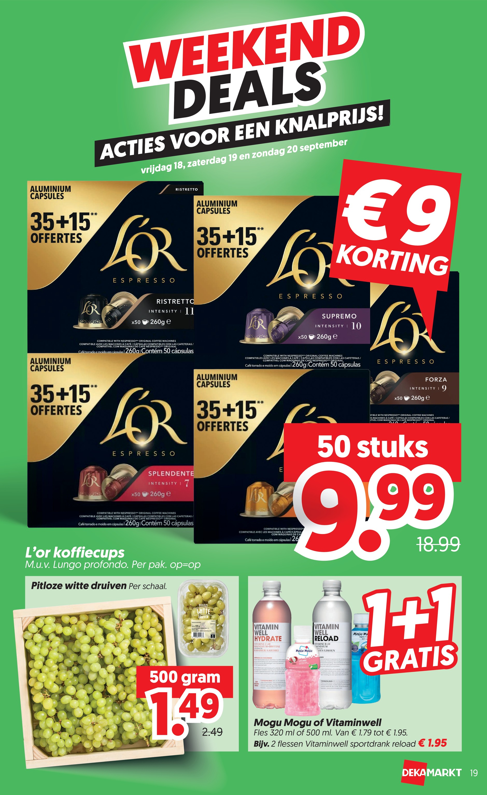dekamarkt - Dekamarkt folder voor volgende week van dinsdag 15-09-2026 tot maandag 21-09-2026 - page: 19