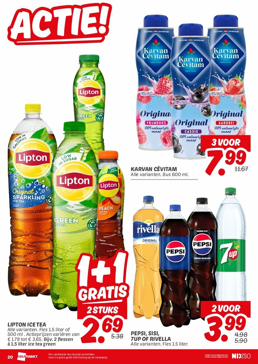 dekamarkt - Dekamarkt folder geldig vanaf 12-08 t/m 18-08 - page: 20