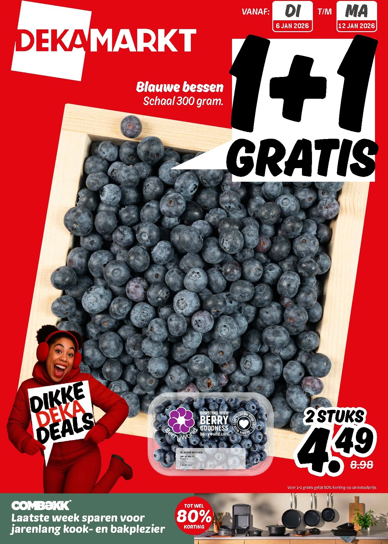 dekamarkt - De Dekamarkt folder geldig vanaf 06-01 t/m 12-01 - page: 1