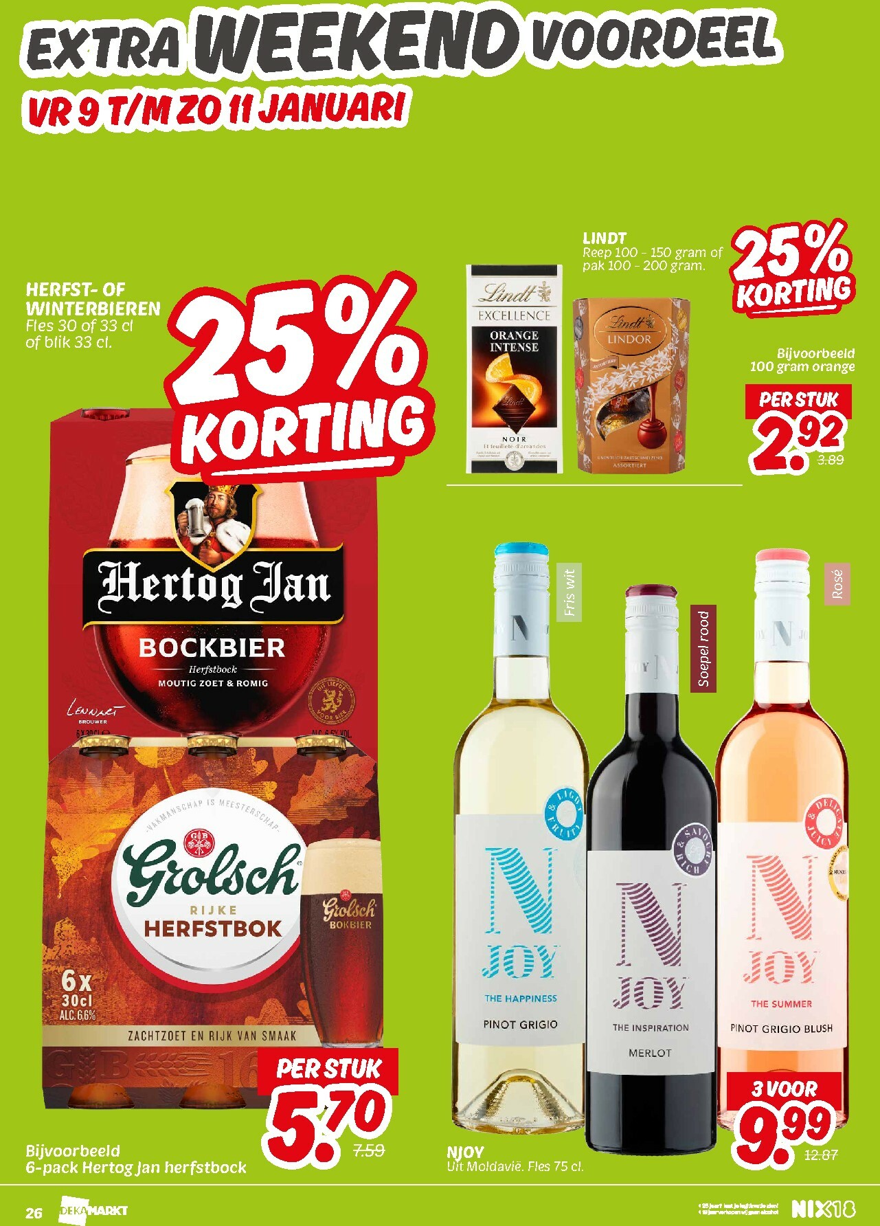 dekamarkt - De Dekamarkt folder geldig vanaf 06-01 t/m 12-01 - page: 26