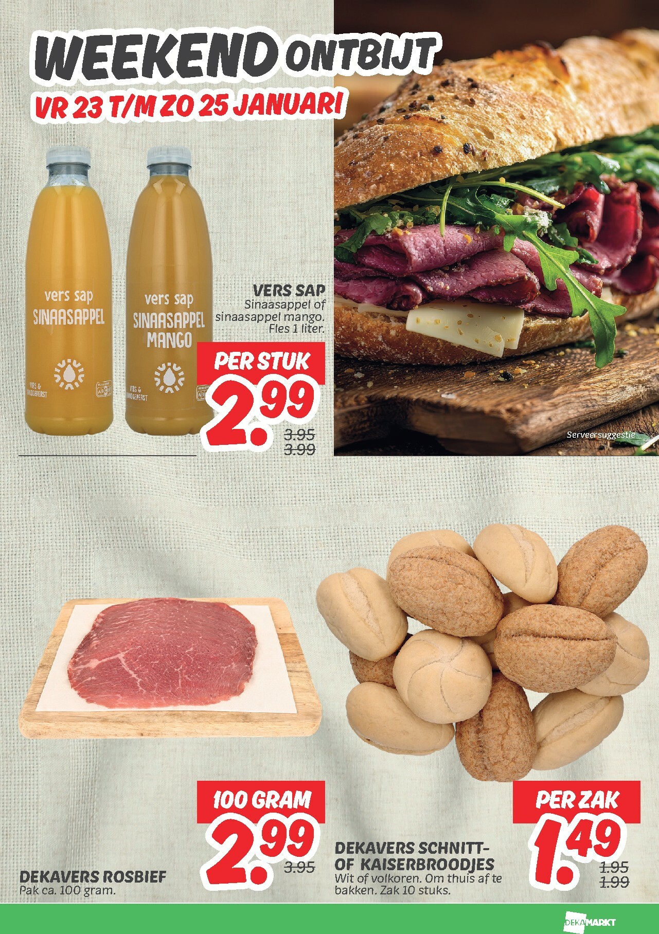 dekamarkt - De Dekamarkt folder geldig vanaf 20-01 t/m 26-01 - page: 29