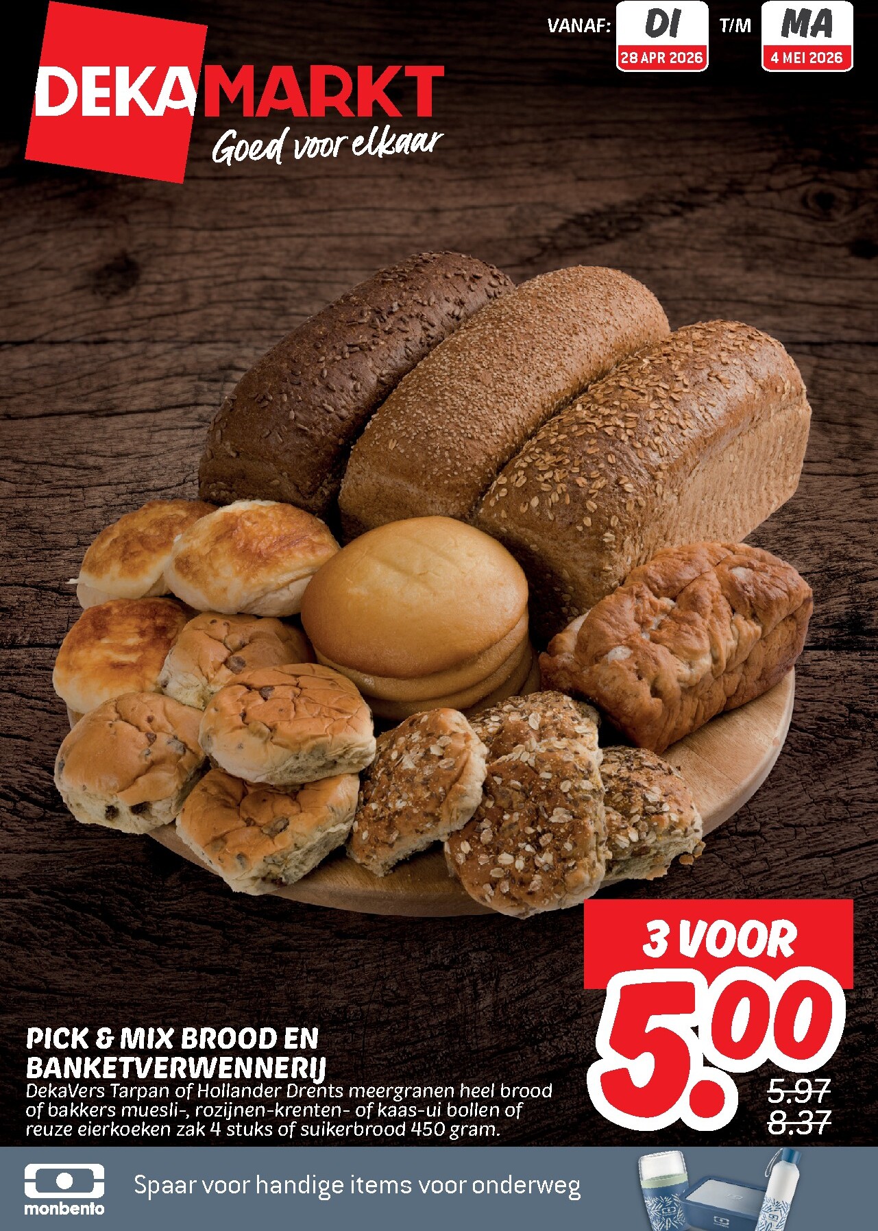 dekamarkt - Dekamarkt folder voor volgende week van dinsdag 28-04-2026 tot maandag 04-05-2026 - page: 1