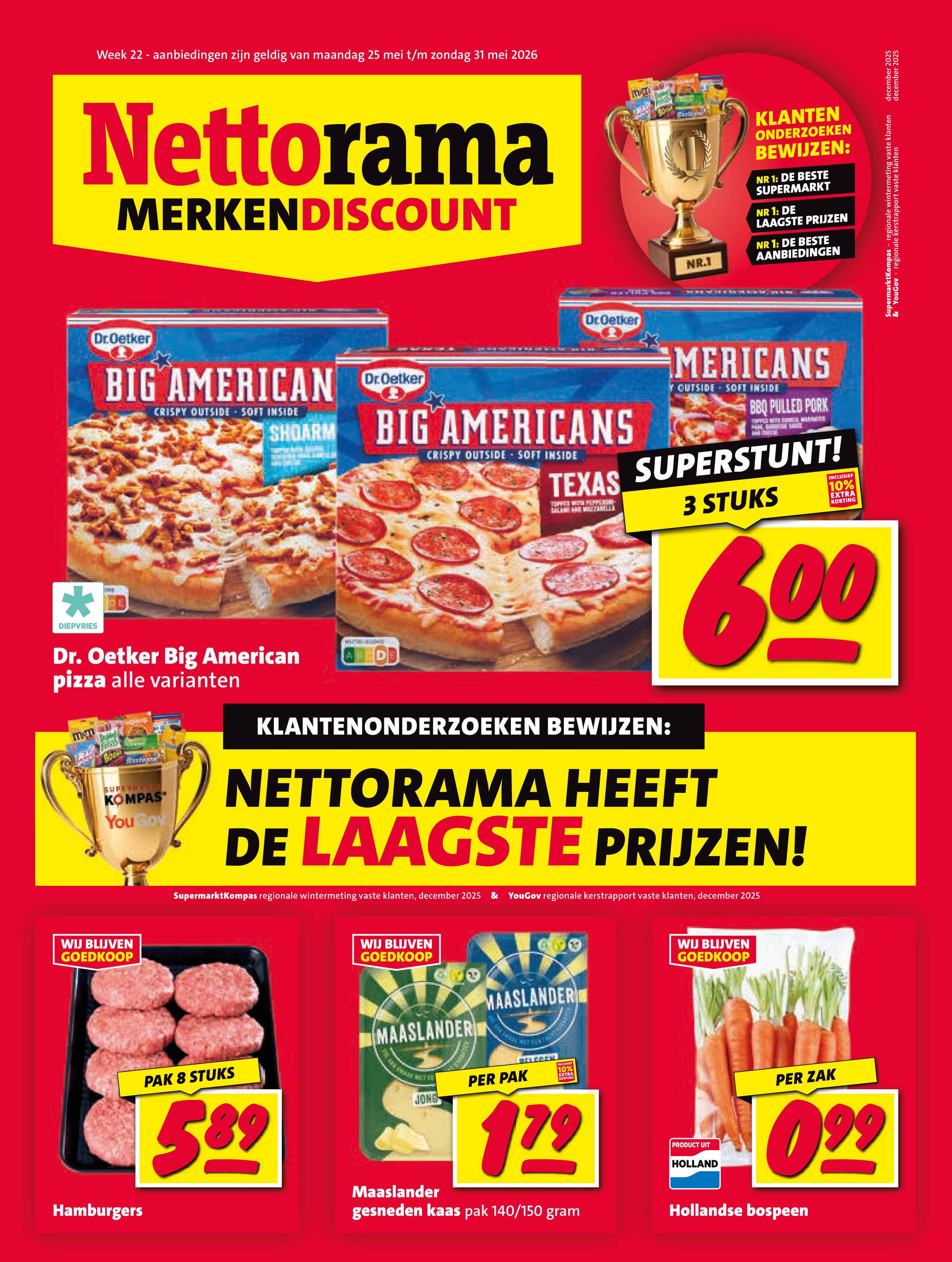 nettorama - Nettorama folder voor volgende week van maandag 25-05-2026 tot zondag 31-05-2026 - page: 1