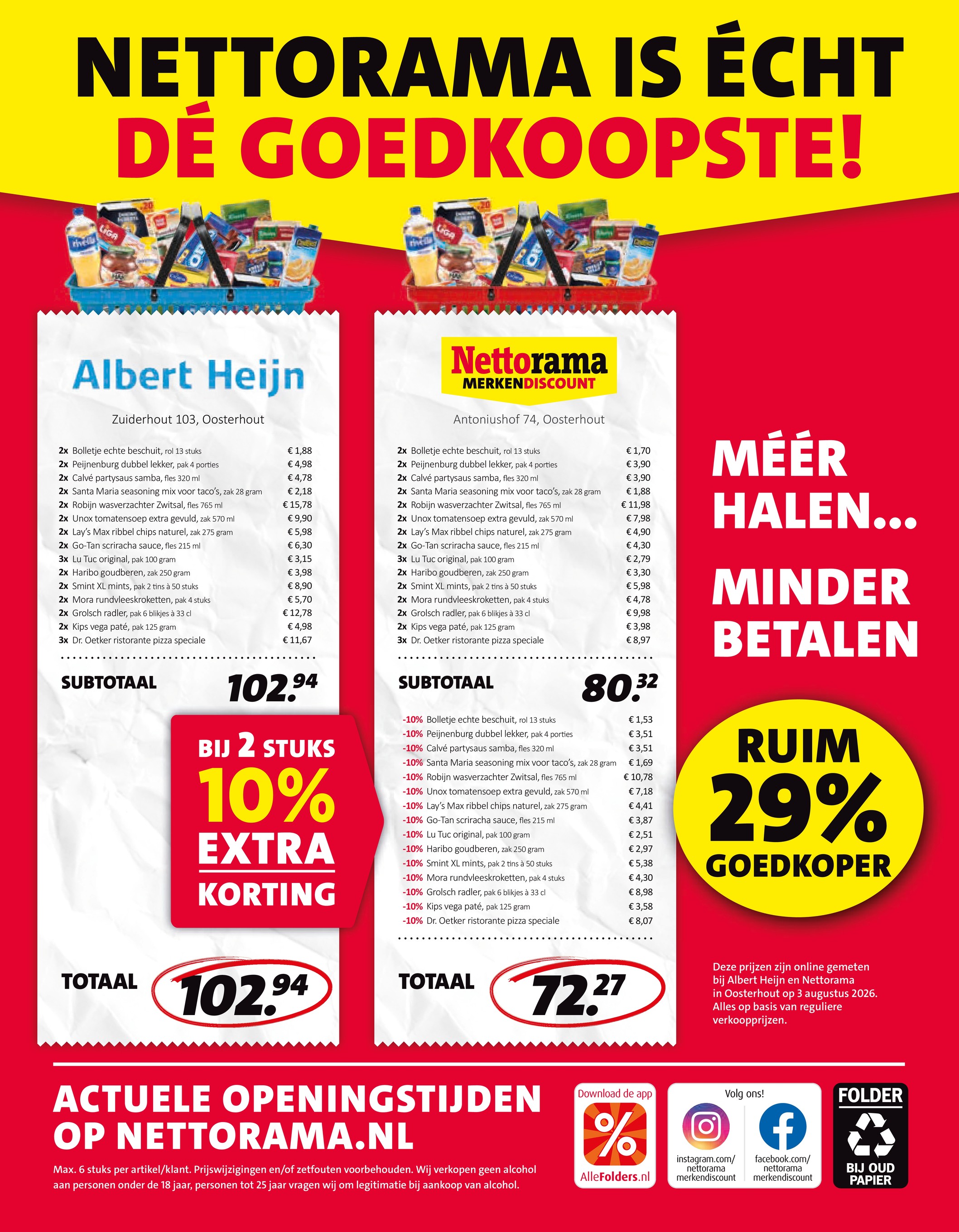 nettorama - Nettorama folder voor volgende week van maandag 17-08-2026 tot zondag 23-08-2026 - page: 36
