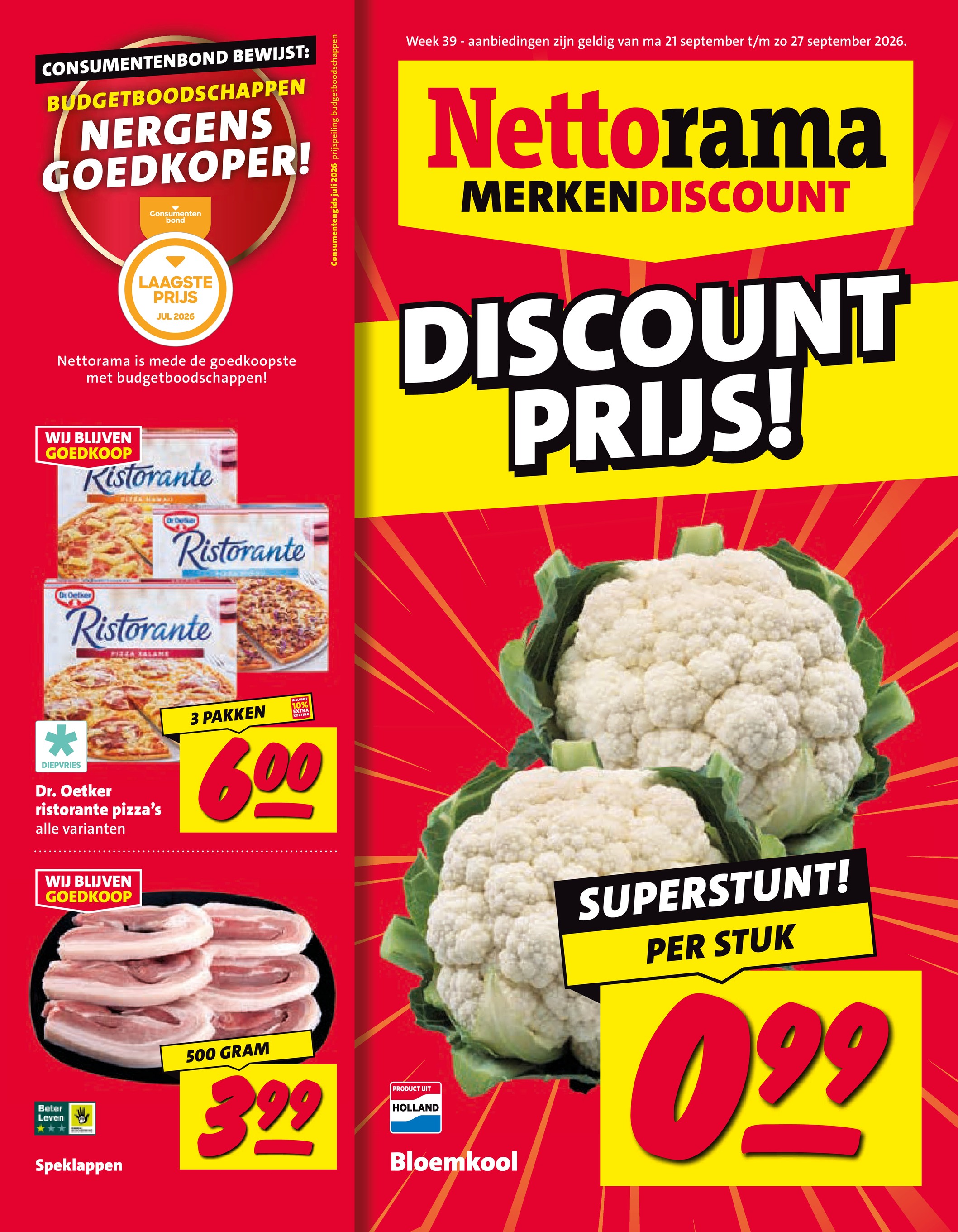 nettorama - Nettorama folder voor volgende week van maandag 21-09-2026 tot zondag 27-09-2026