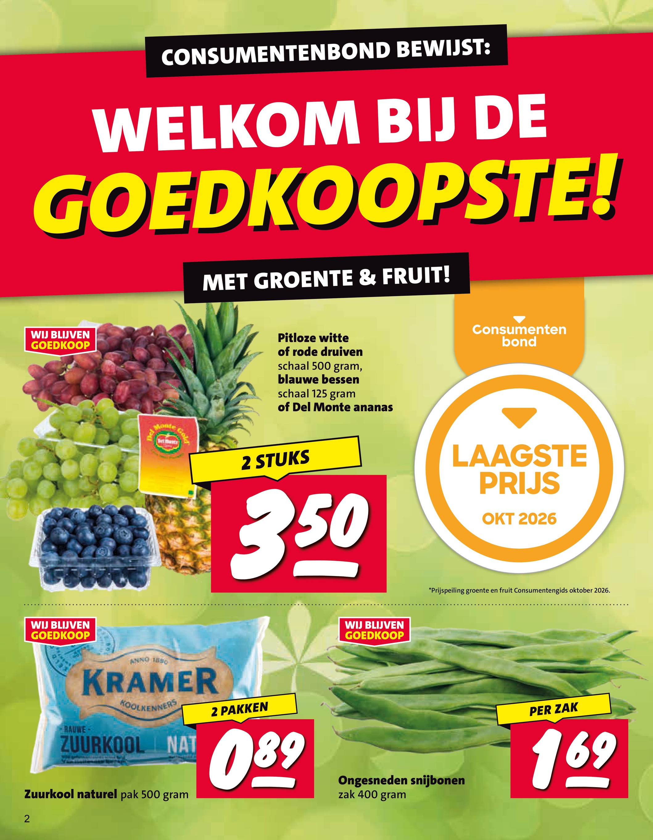 nettorama - Nettorama folder voor volgende week van maandag 26-10-2026 tot zondag 01-11-2026 - page: 2
