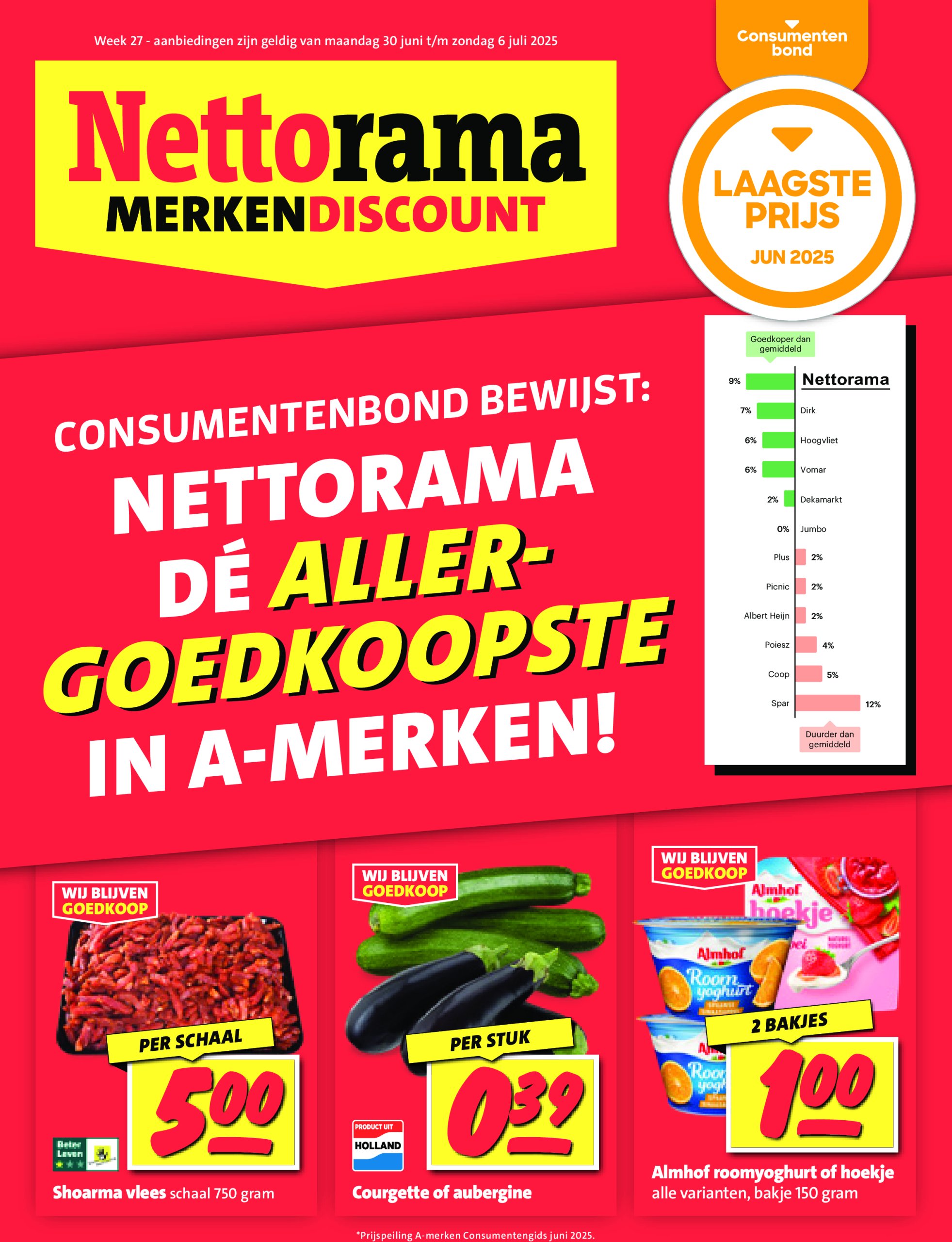 nettorama - Nettorama folder geldig vanaf 30-06 t/m 06-07