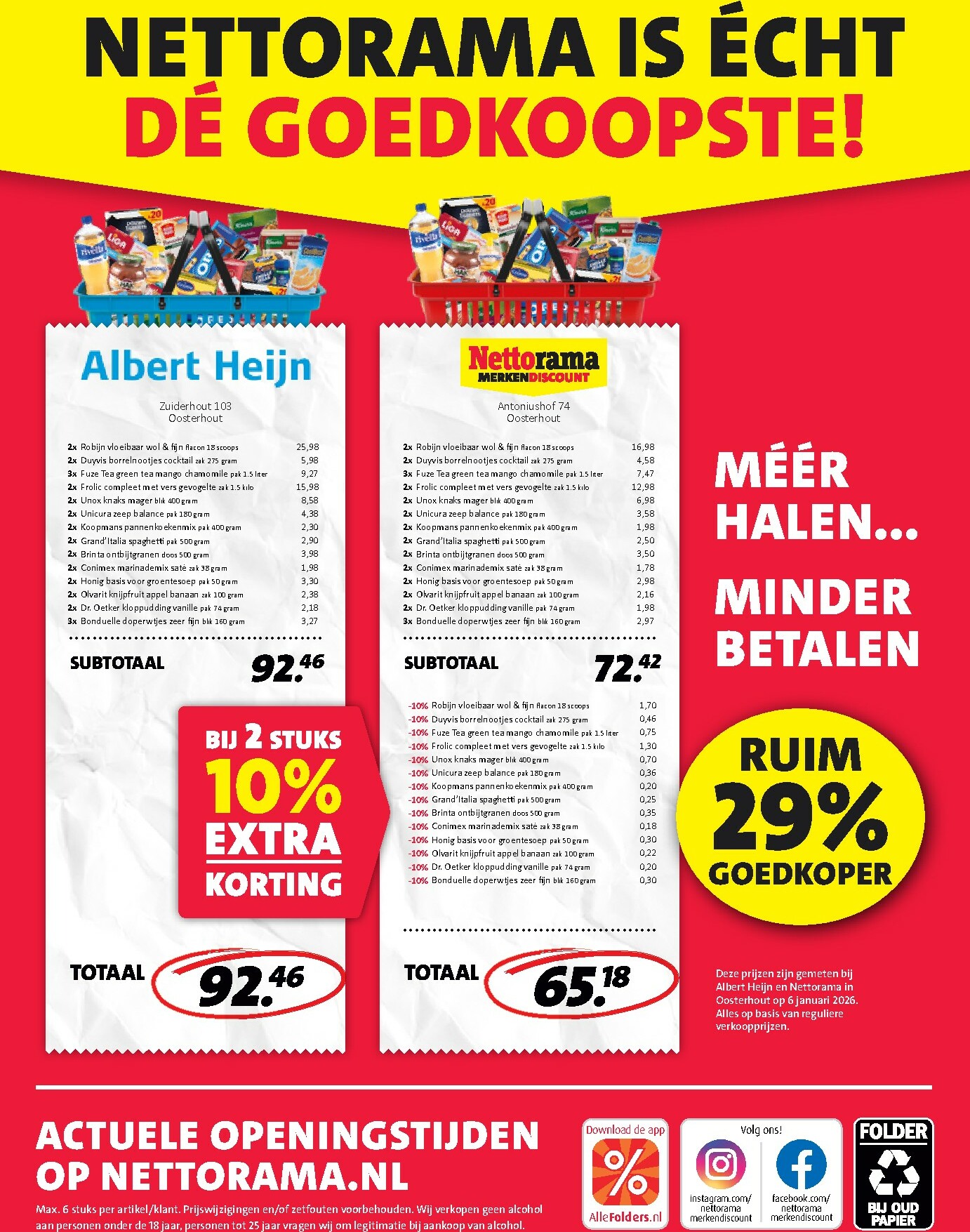 nettorama - De Nettorama folder geldig vanaf 12-01 t/m 18-01 - page: 12