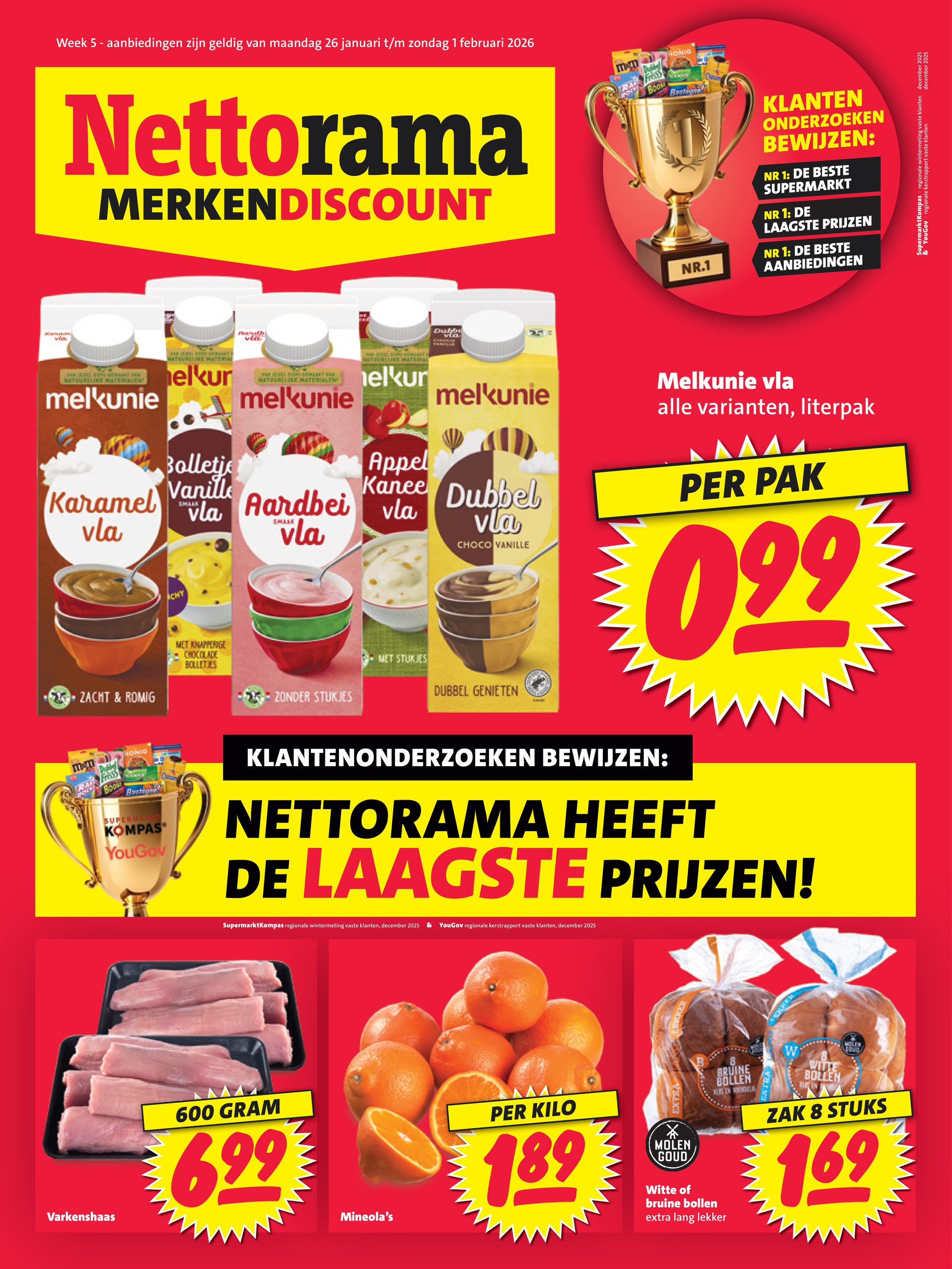 nettorama - De Nettorama folder geldig vanaf 26-01 t/m 01-02 - page: 1