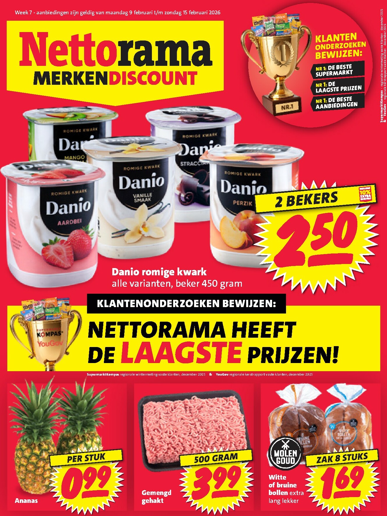 nettorama - De Nettorama folder geldig vanaf 09-02-2026 t/m 15-02-2026 - page: 1