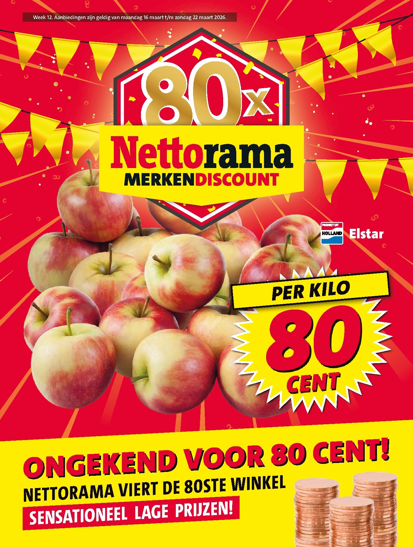 nettorama - De Nettorama folder geldig vanaf 16-03-2026 t/m 22-03-2026 - page: 1