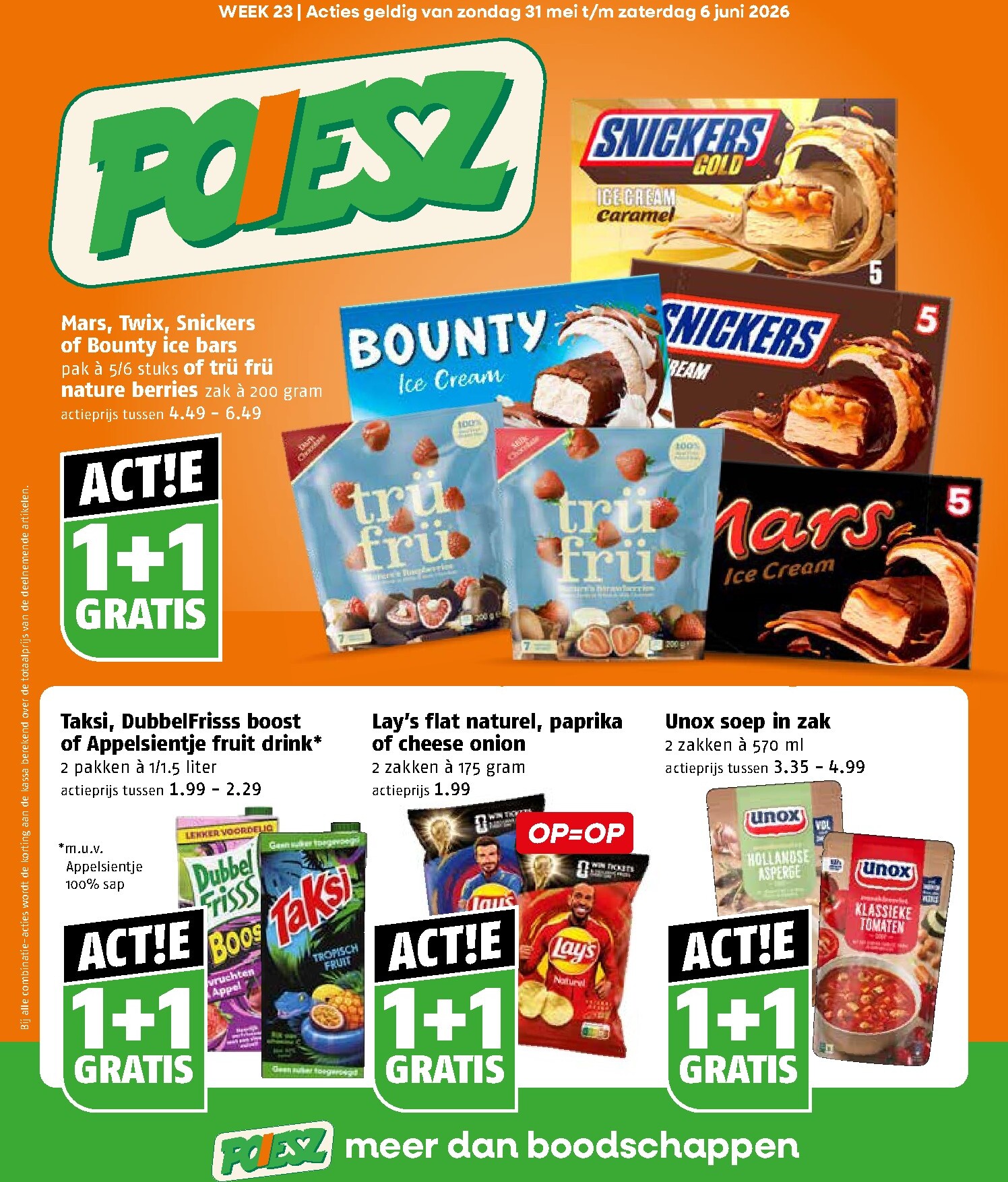 poiesz - Poiesz folder voor volgende week van zondag 31-05-2026 tot zaterdag 06-06-2026