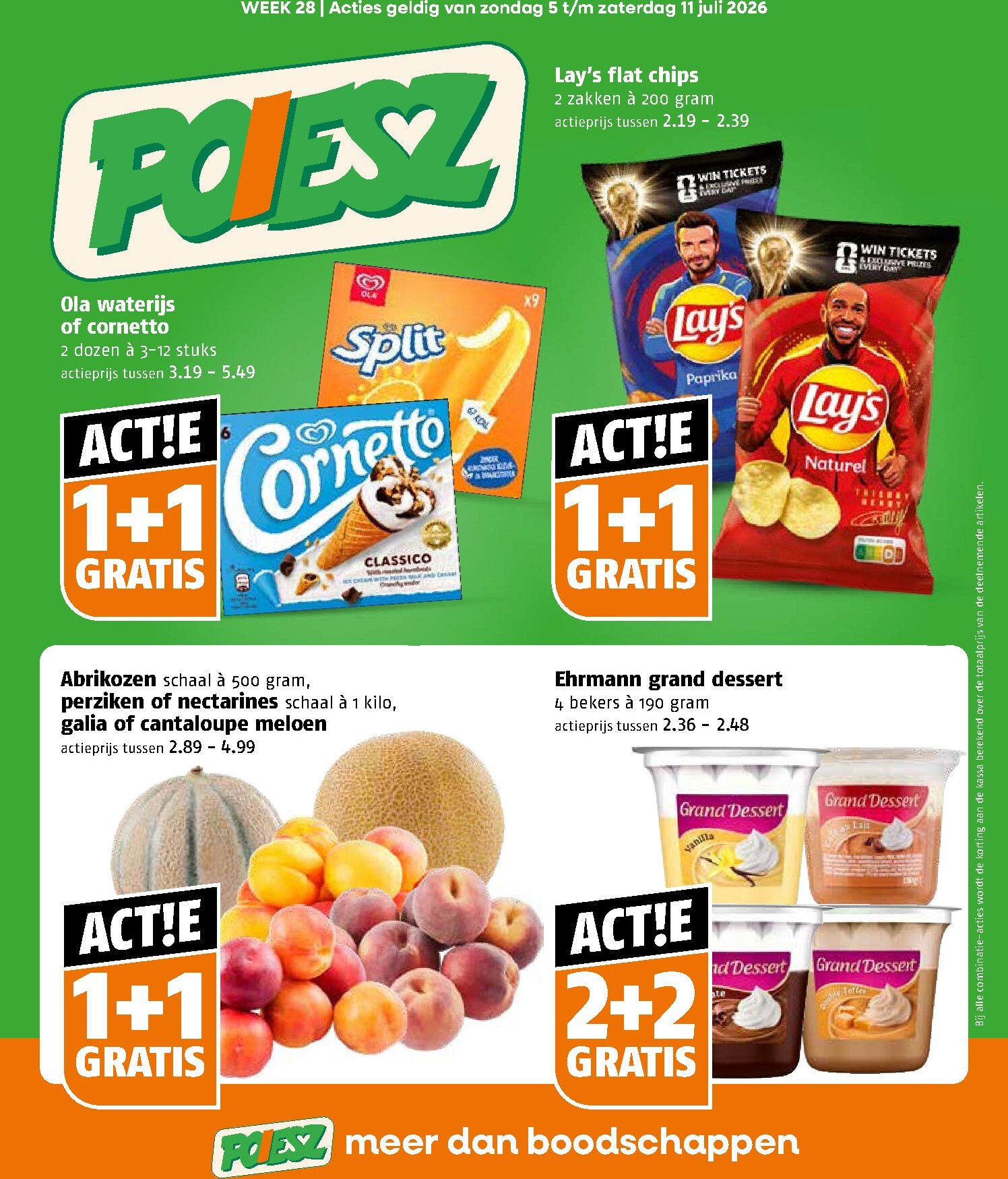 poiesz - Huidige Poiesz folder geldig van zondag 05-07-2026 tot zaterdag 11-07-2026 - page: 1