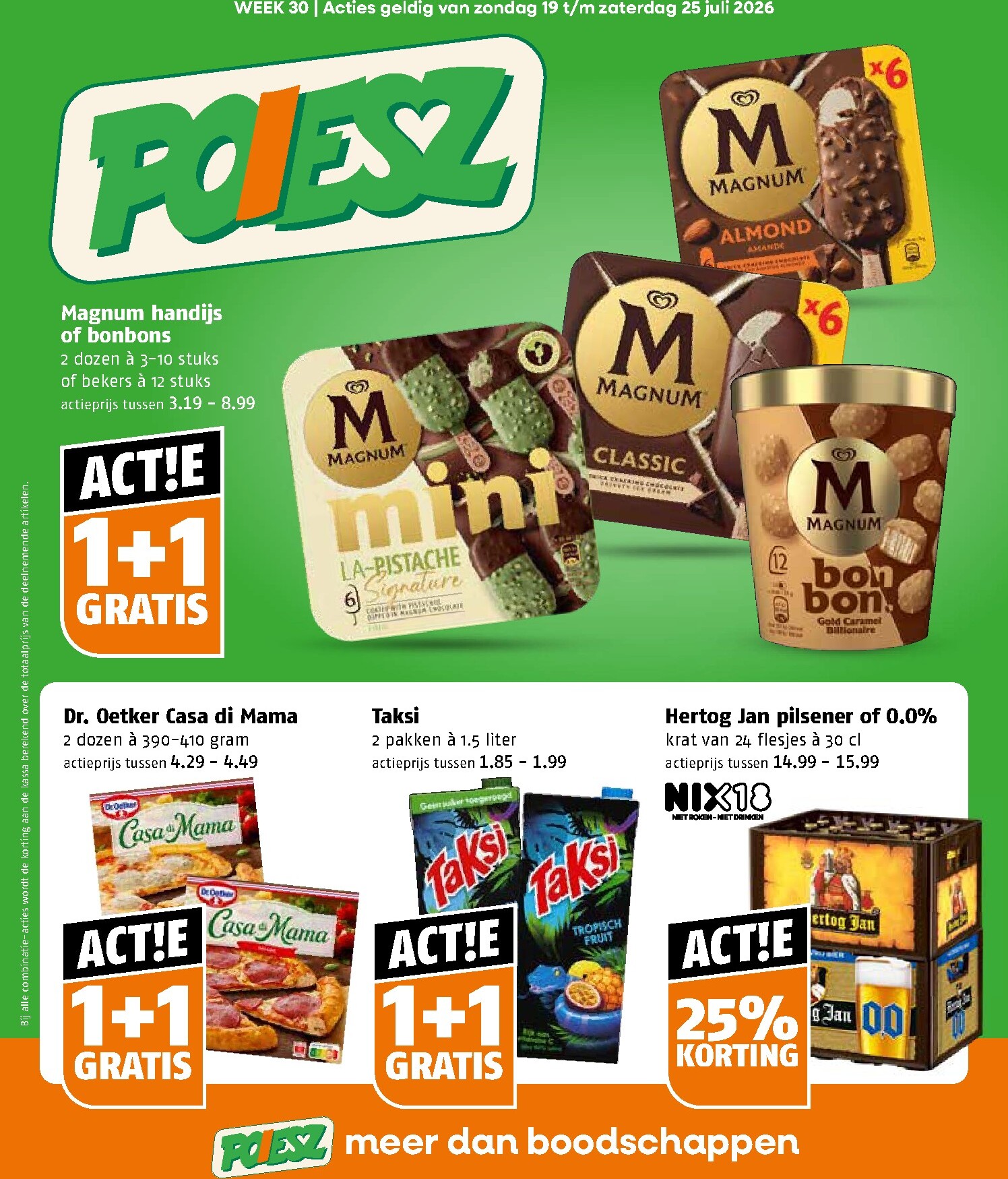 poiesz - Poiesz folder voor volgende week van zondag 19-07-2026 tot zaterdag 25-07-2026 - page: 1