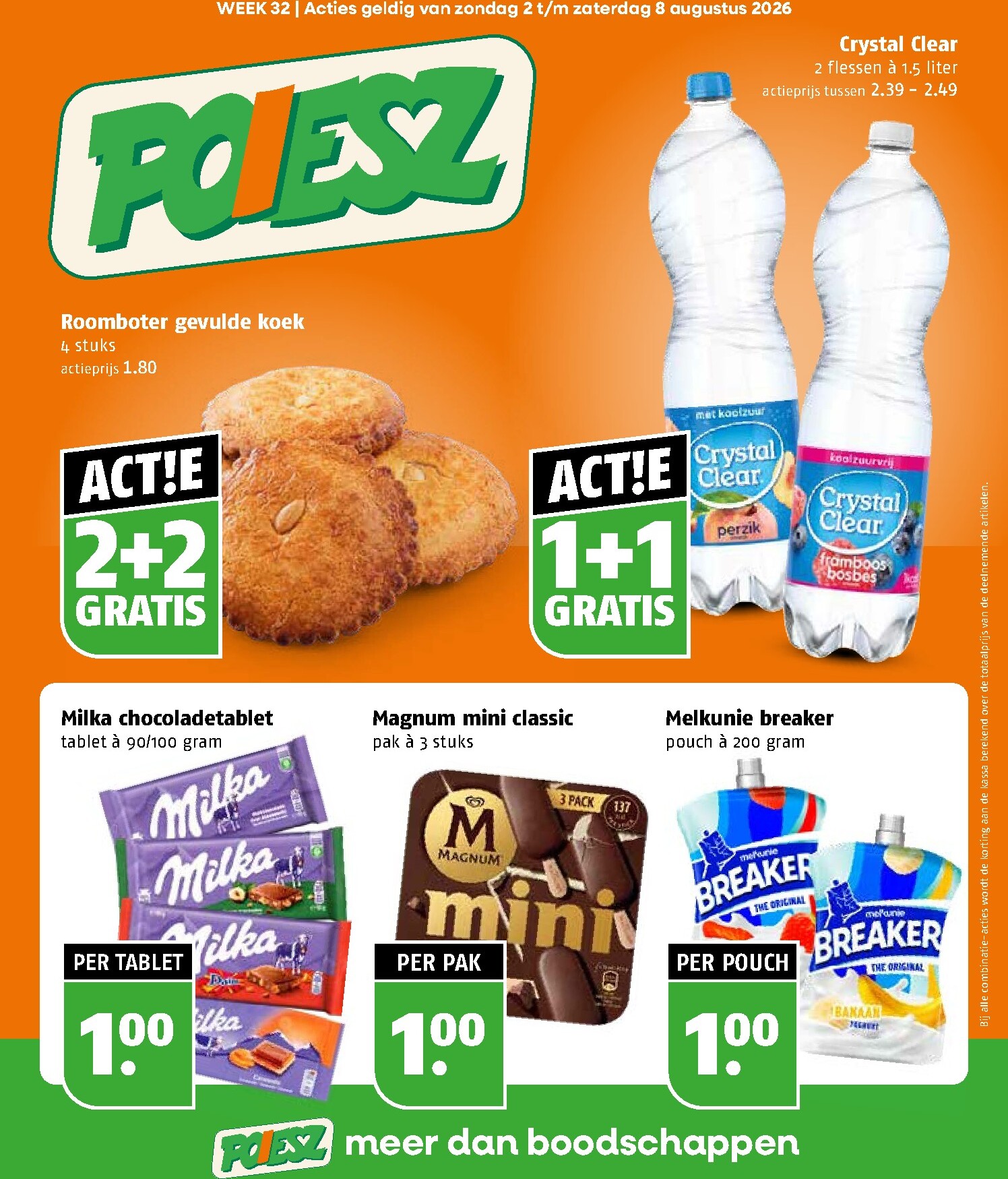 poiesz - Poiesz folder voor volgende week van zondag 02-08-2026 tot zaterdag 08-08-2026 - page: 1