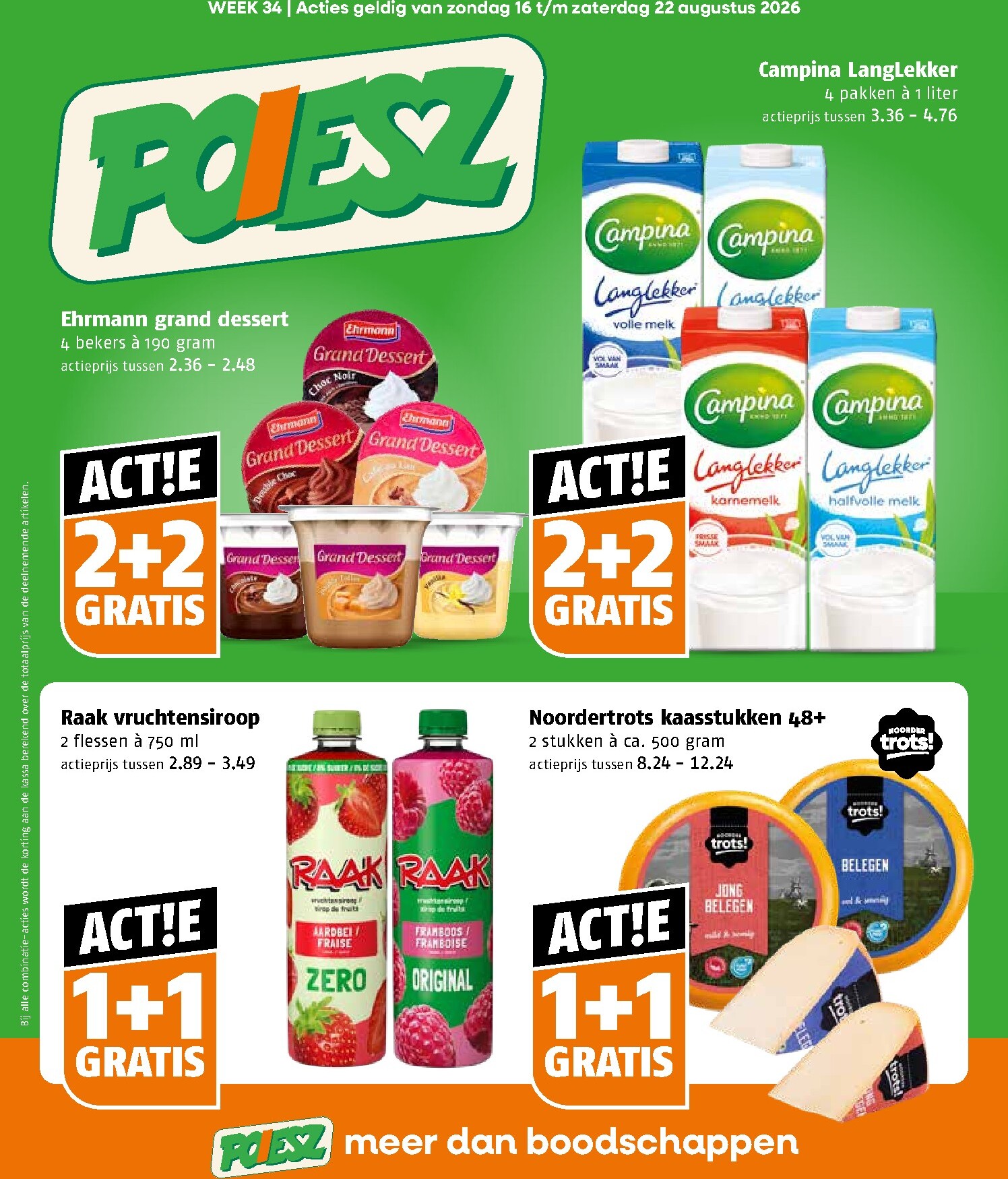 poiesz - Poiesz folder voor volgende week van zondag 16-08-2026 tot zaterdag 22-08-2026