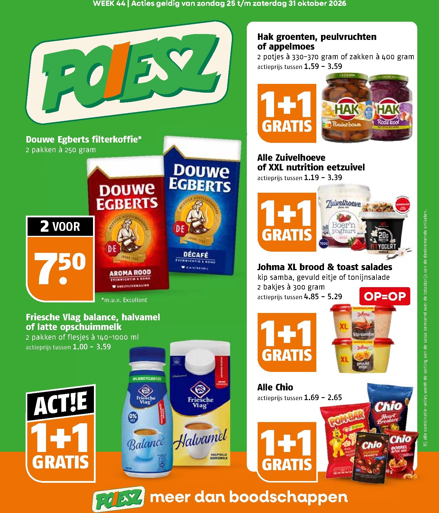 poiesz - Poiesz folder voor volgende week van zondag 25-10-2026 tot zaterdag 31-10-2026 - page: 1