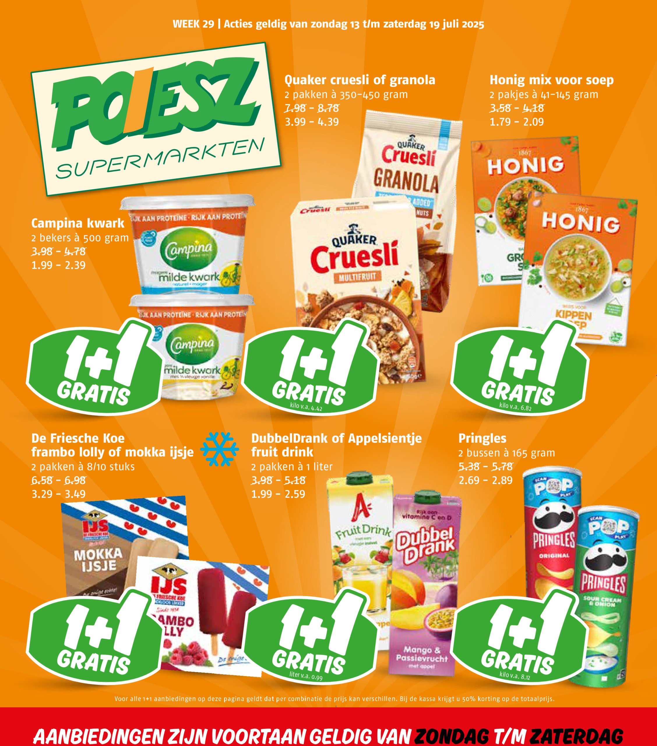 poiesz - Poiesz folder geldig vanaf 13-07 t/m 19-07