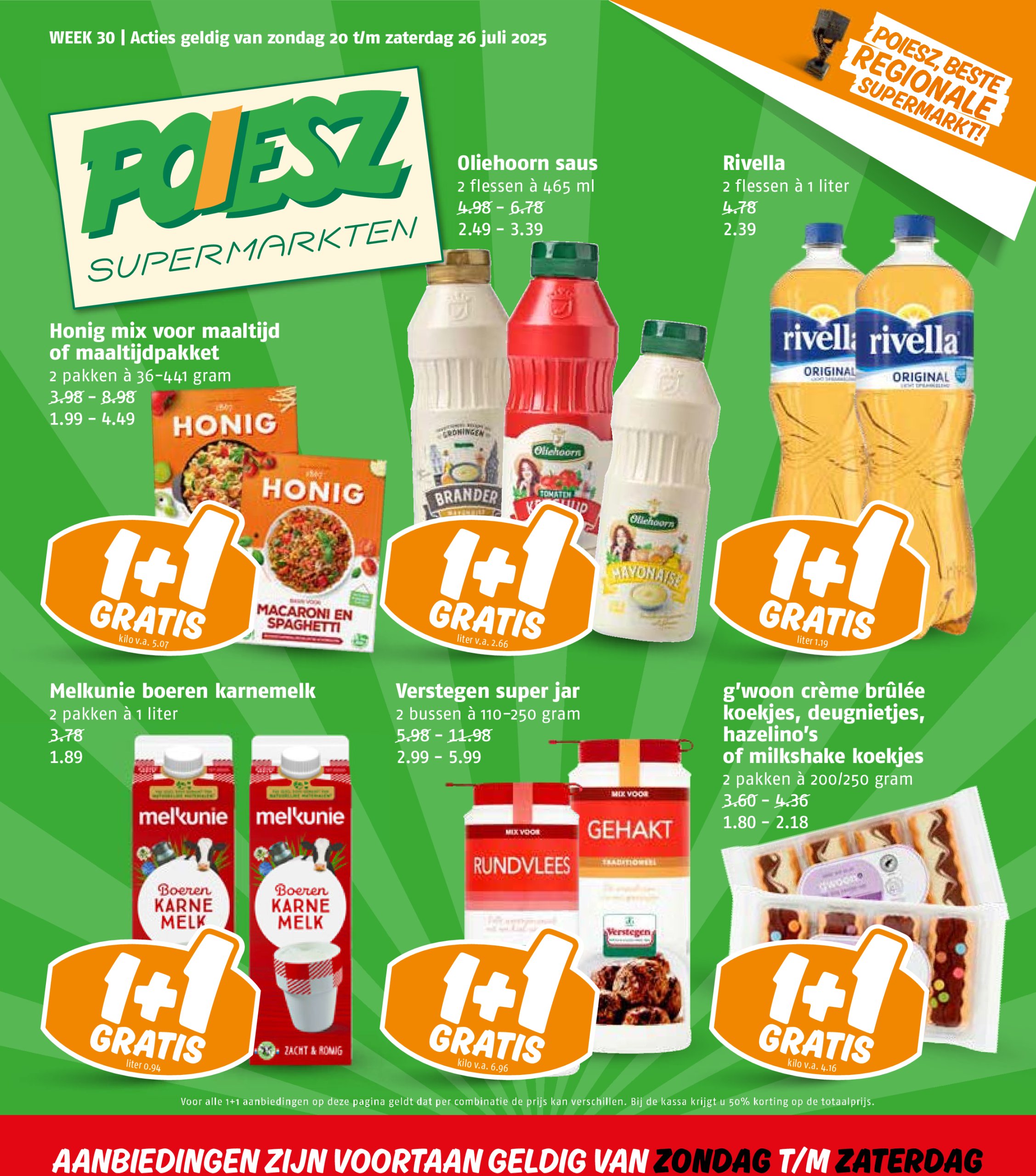poiesz - Poiesz folder geldig vanaf 20-07 t/m 26-07