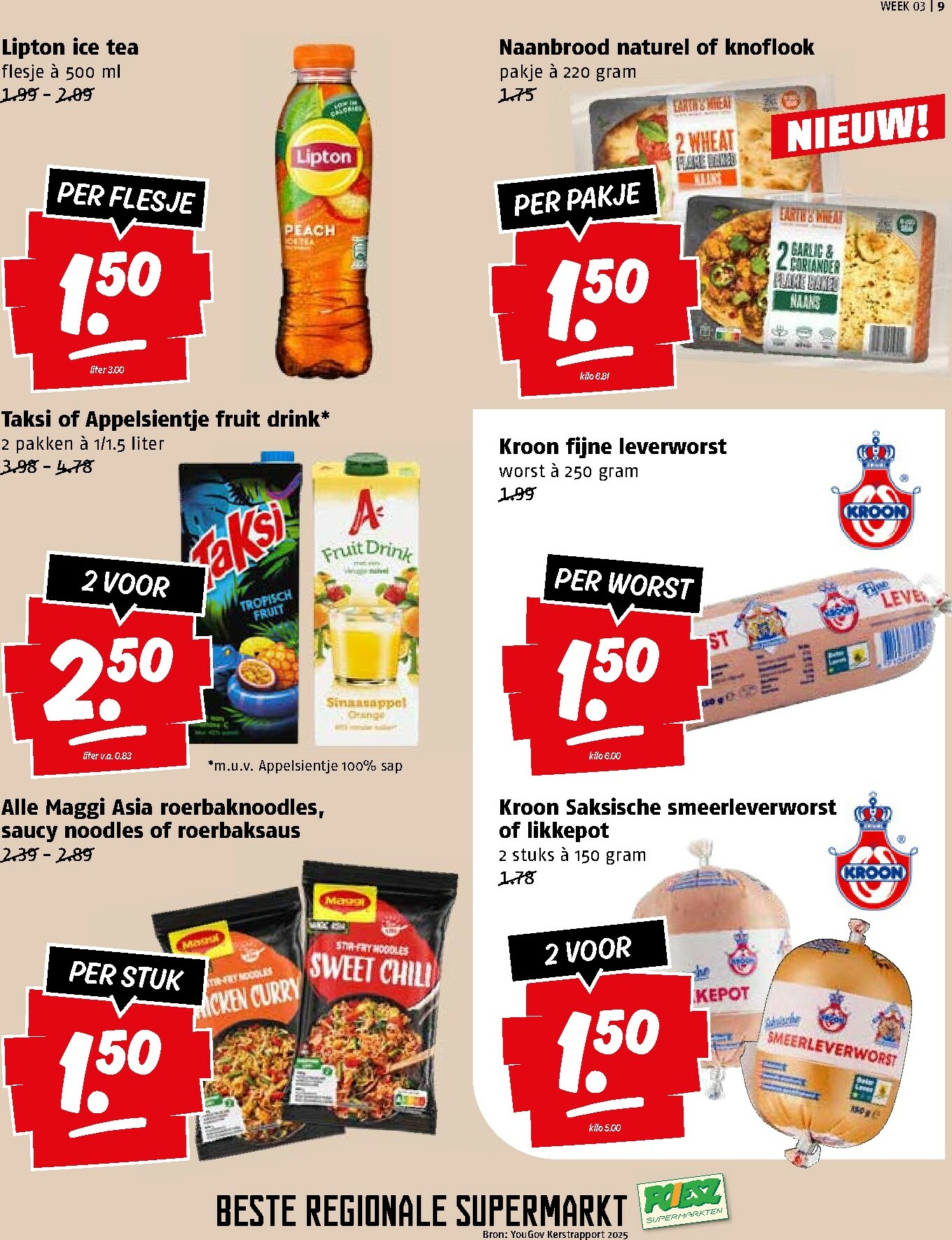 poiesz - De Poiesz folder geldig vanaf 11-01 t/m 17-01 - page: 9