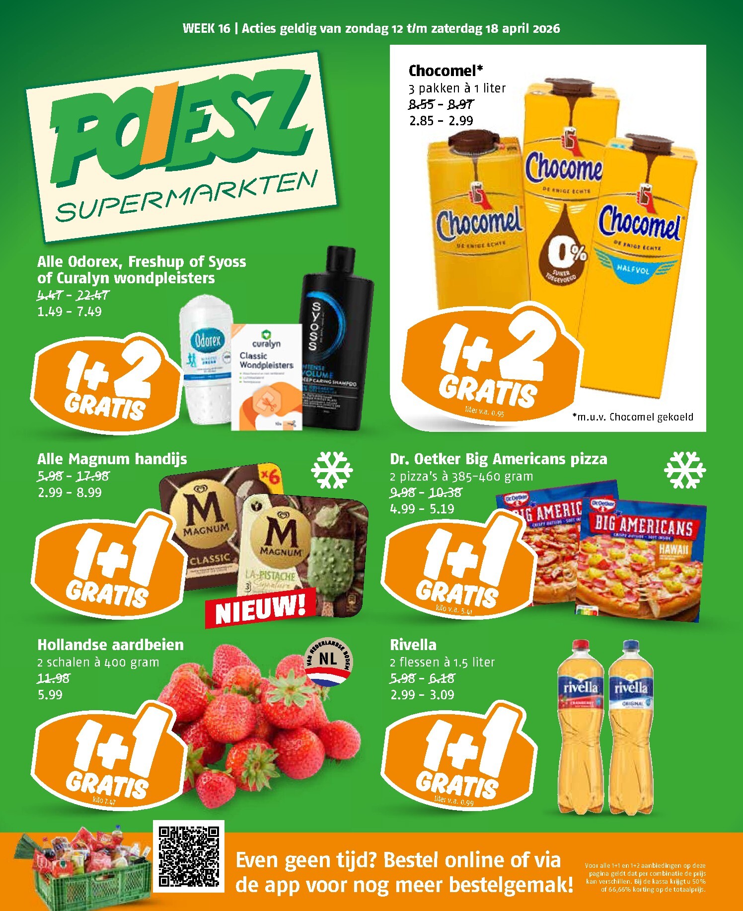 poiesz - Poiesz folder voor volgende week van zondag 12-04-2026 tot zaterdag 18-04-2026 - page: 1
