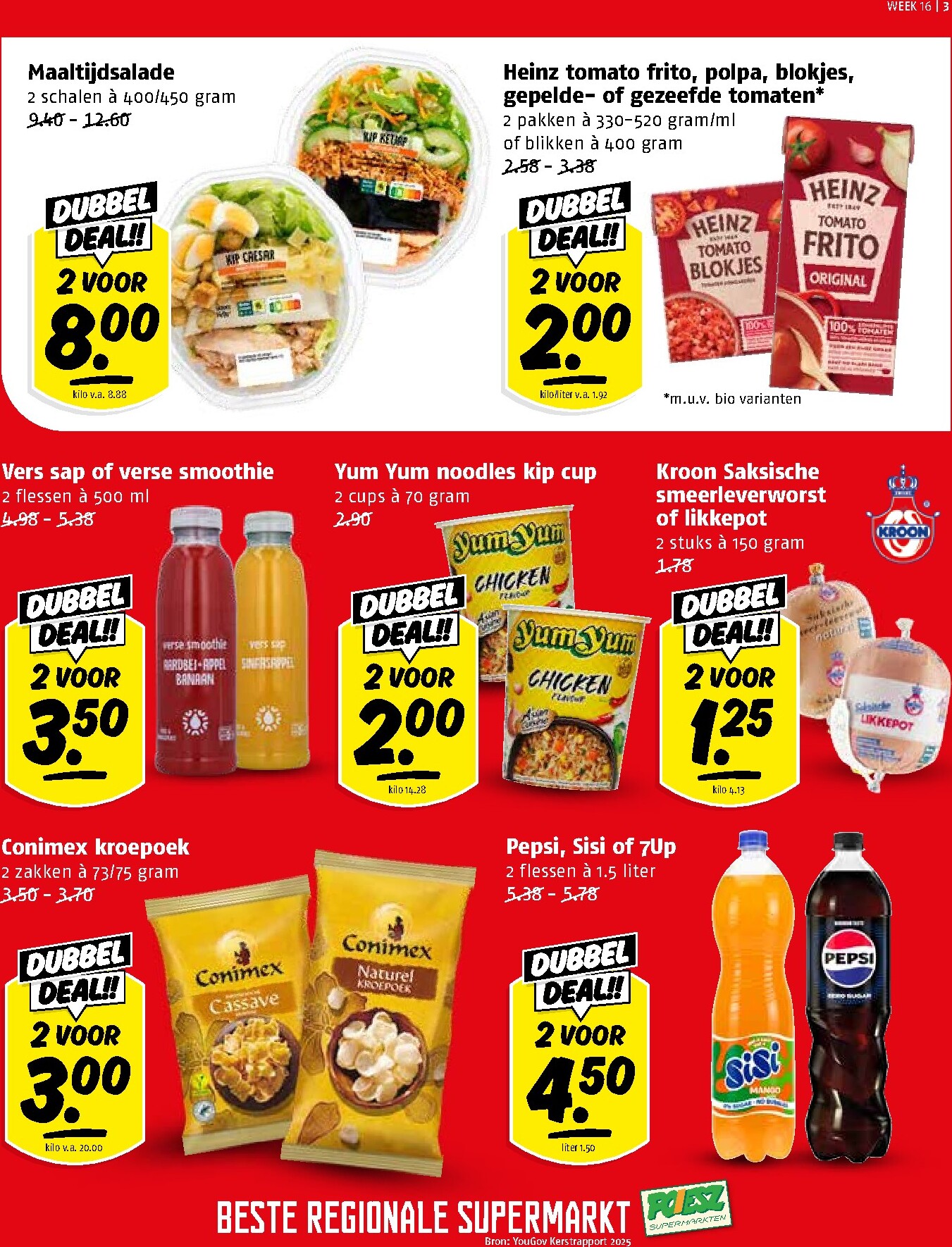 poiesz - Poiesz folder voor volgende week van zondag 12-04-2026 tot zaterdag 18-04-2026 - page: 3