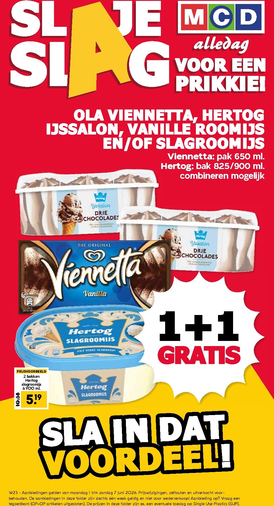 mcd - MCD - Alledag folder voor volgende week van maandag 01-06-2026 tot zondag 07-06-2026 - page: 1