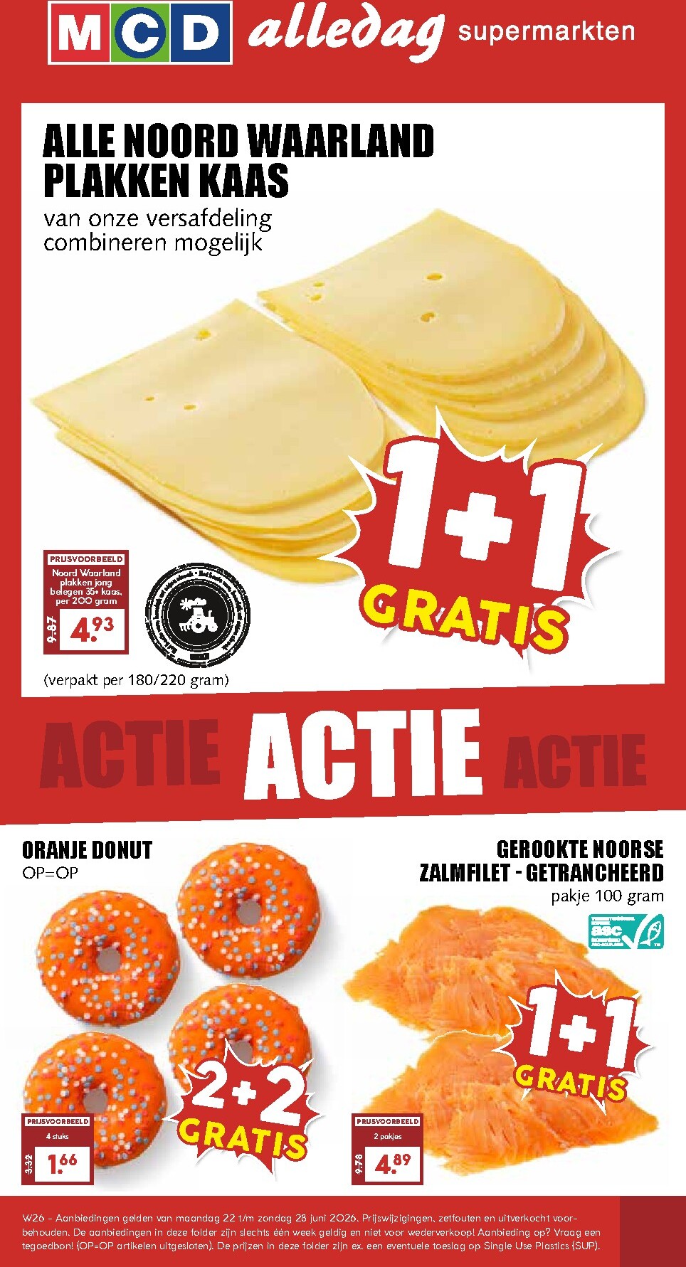 mcd - MCD - Alledag folder voor volgende week van maandag 22-06-2026 tot zondag 28-06-2026 - page: 1