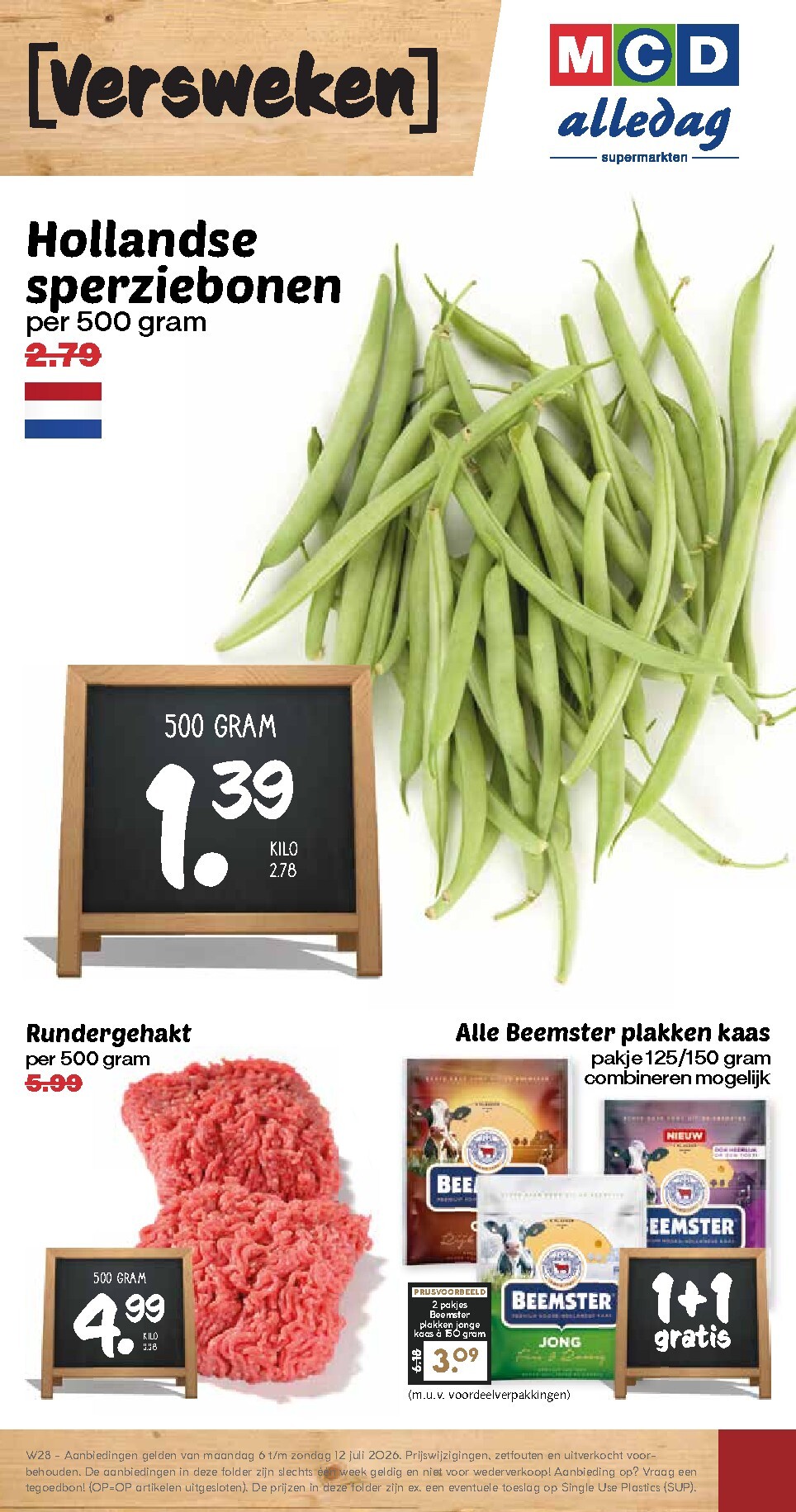 mcd - MCD - Alledag folder voor volgende week van maandag 06-07-2026 tot zondag 12-07-2026 - page: 1
