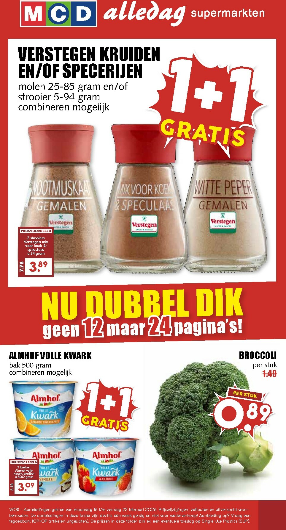 mcd - De MCD - Alledag folder geldig vanaf 16-02-2026 t/m 22-02-2026