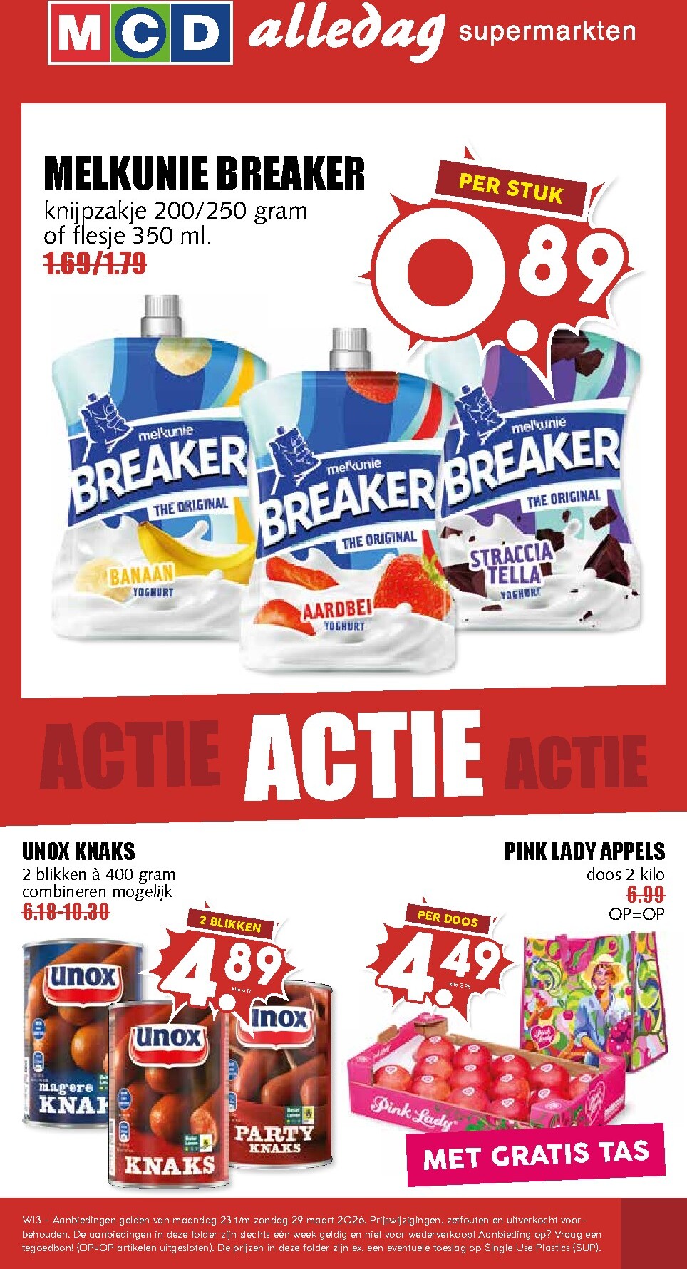 mcd - De MCD - Alledag folder geldig vanaf 23-03-2026 t/m 29-03-2026