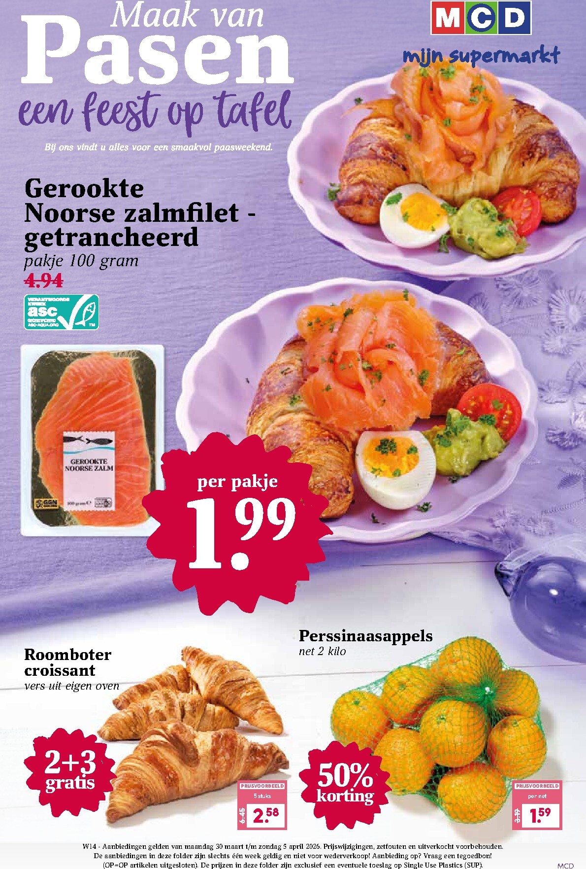 mcd - De MCD - Supermarkten folder geldig vanaf 30-03-2026 t/m 05-04-2026