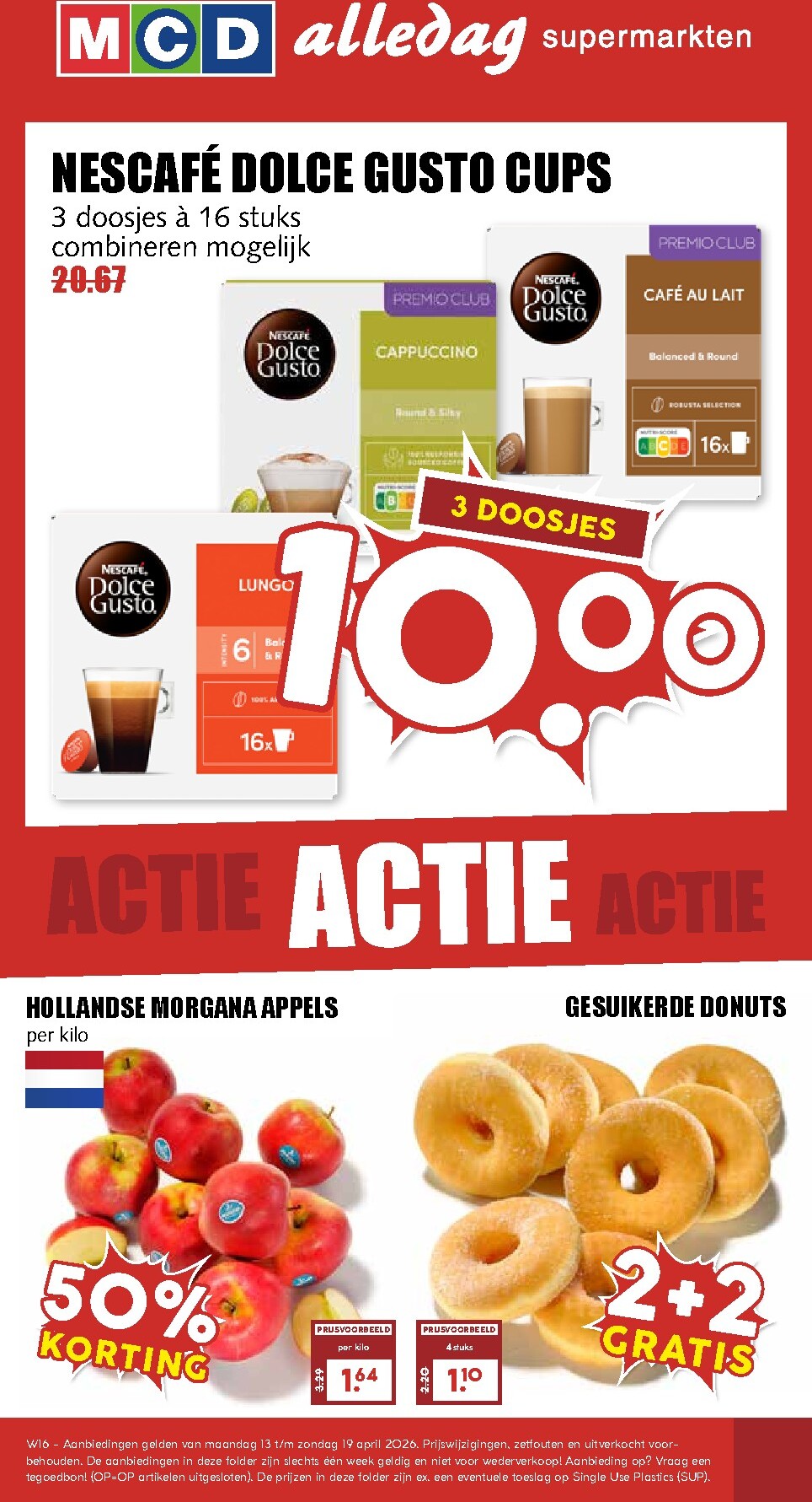 mcd - MCD - Alledag folder voor volgende week van maandag 13-04-2026 tot zondag 19-04-2026