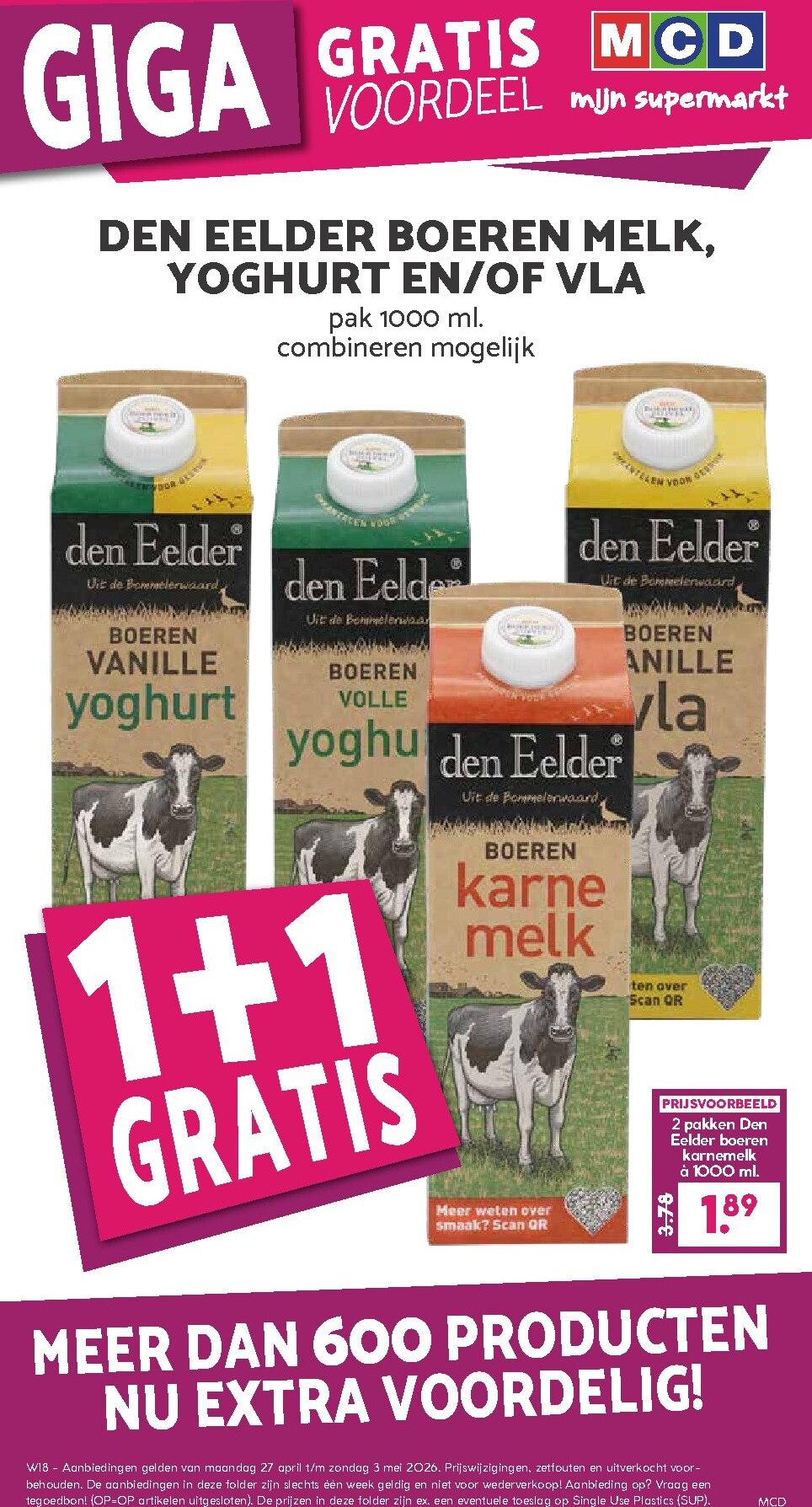 mcd - MCD - Supermarkten folder voor volgende week van maandag 27-04-2026 tot zondag 03-05-2026