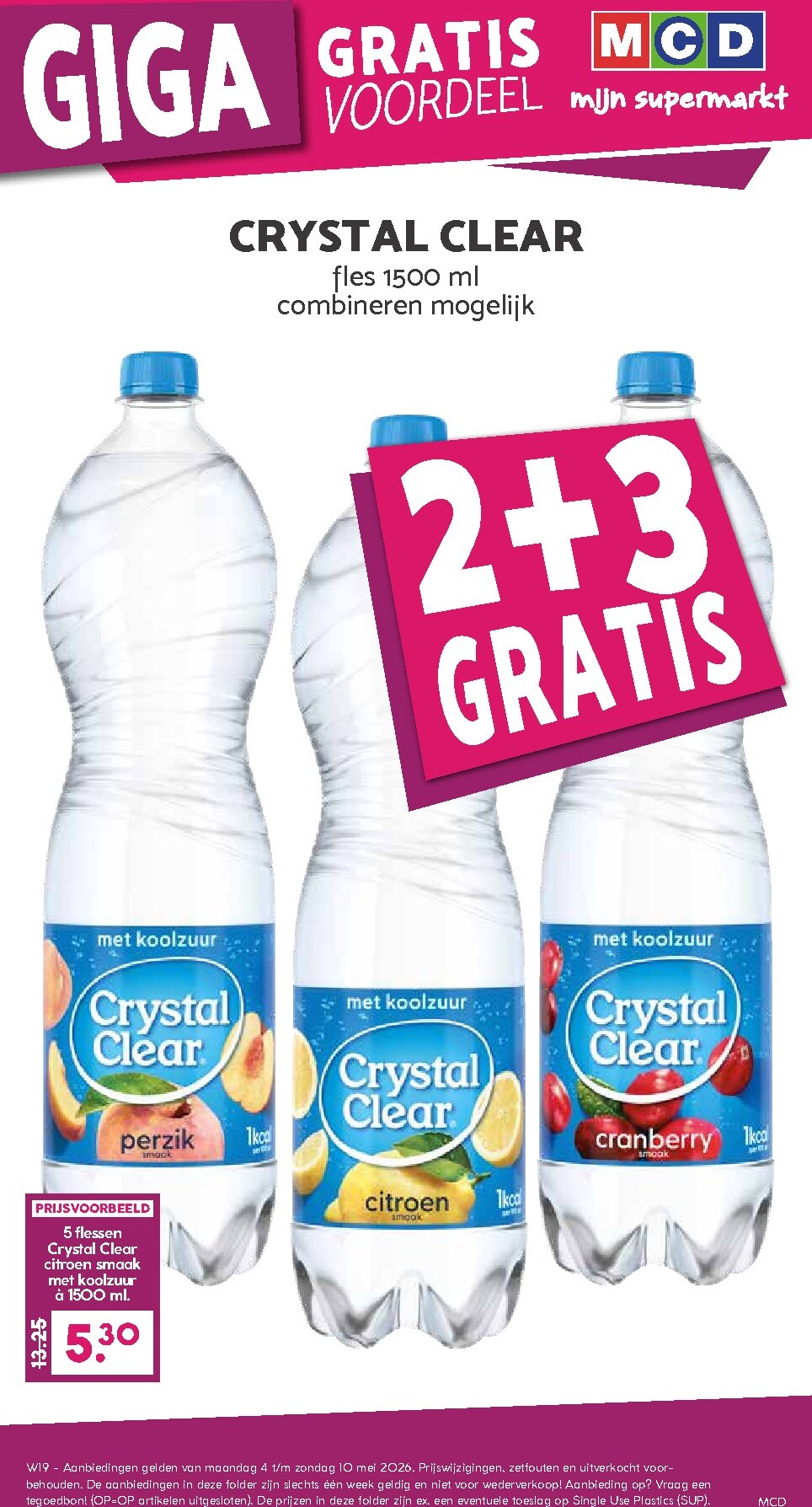 mcd - MCD - Supermarkt folder voor volgende week van maandag 04-05-2026 tot zondag 10-05-2026 - page: 1