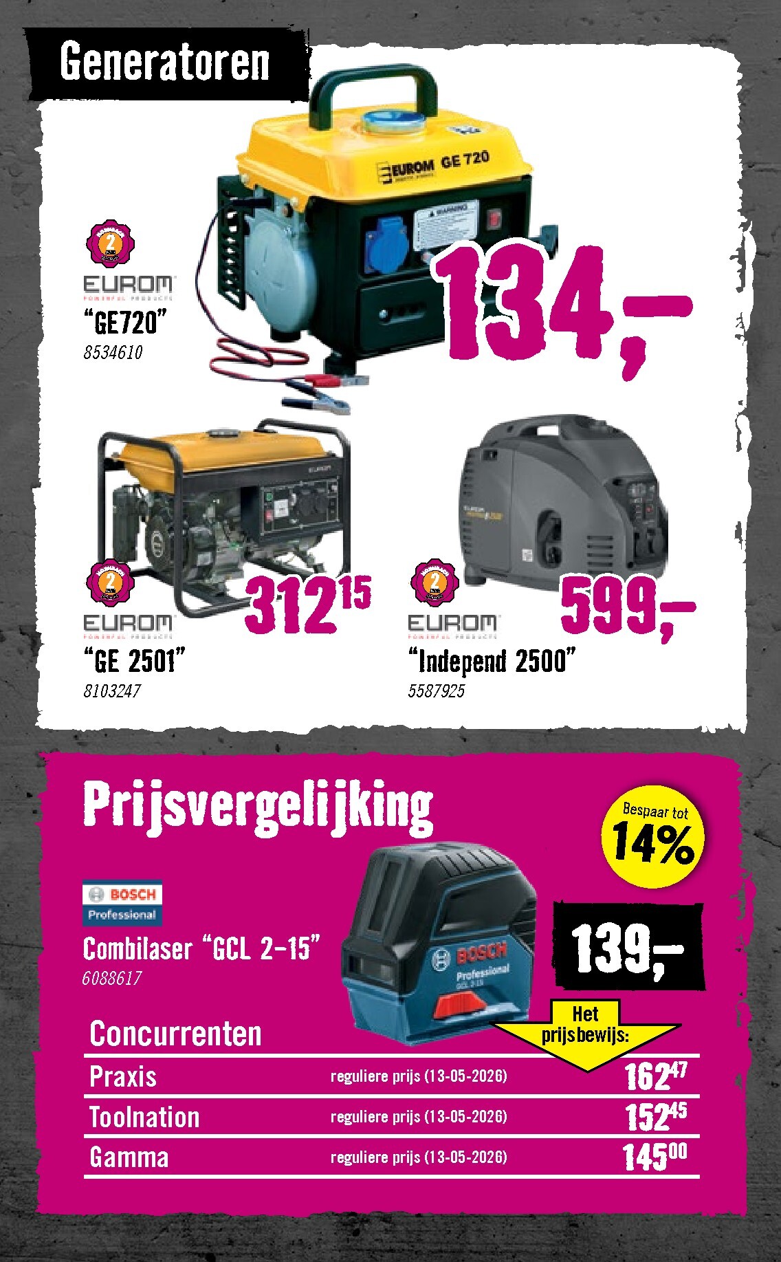 hornbach - Huidige Hornbach - Elektra, machines en werkplaatsinrichting folder geldig van maandag 06-07-2026 tot zondag 16-08-2026 - page: 21