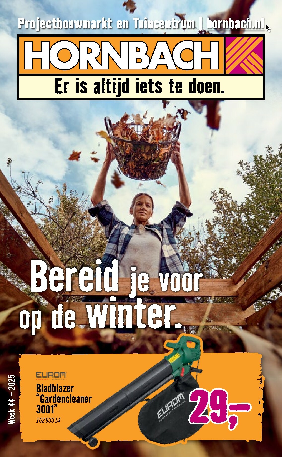 hornbach - De Hornbach - Bereid je voor op de winter folder geldig vanaf 27-10 t/m 23-11
