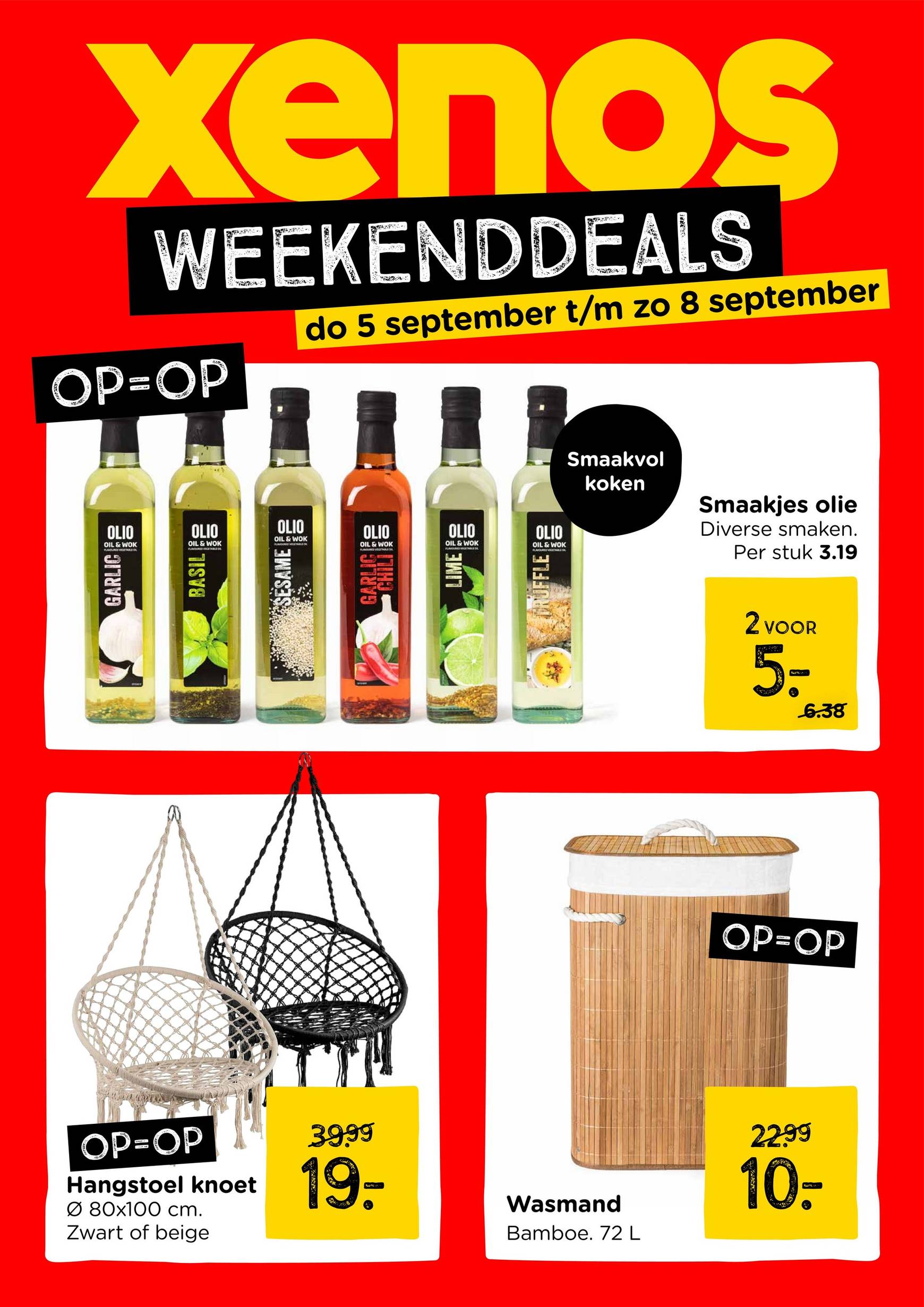 xenos - Xenos - Weekenddeals folder huidig 05.09. - 08.09.