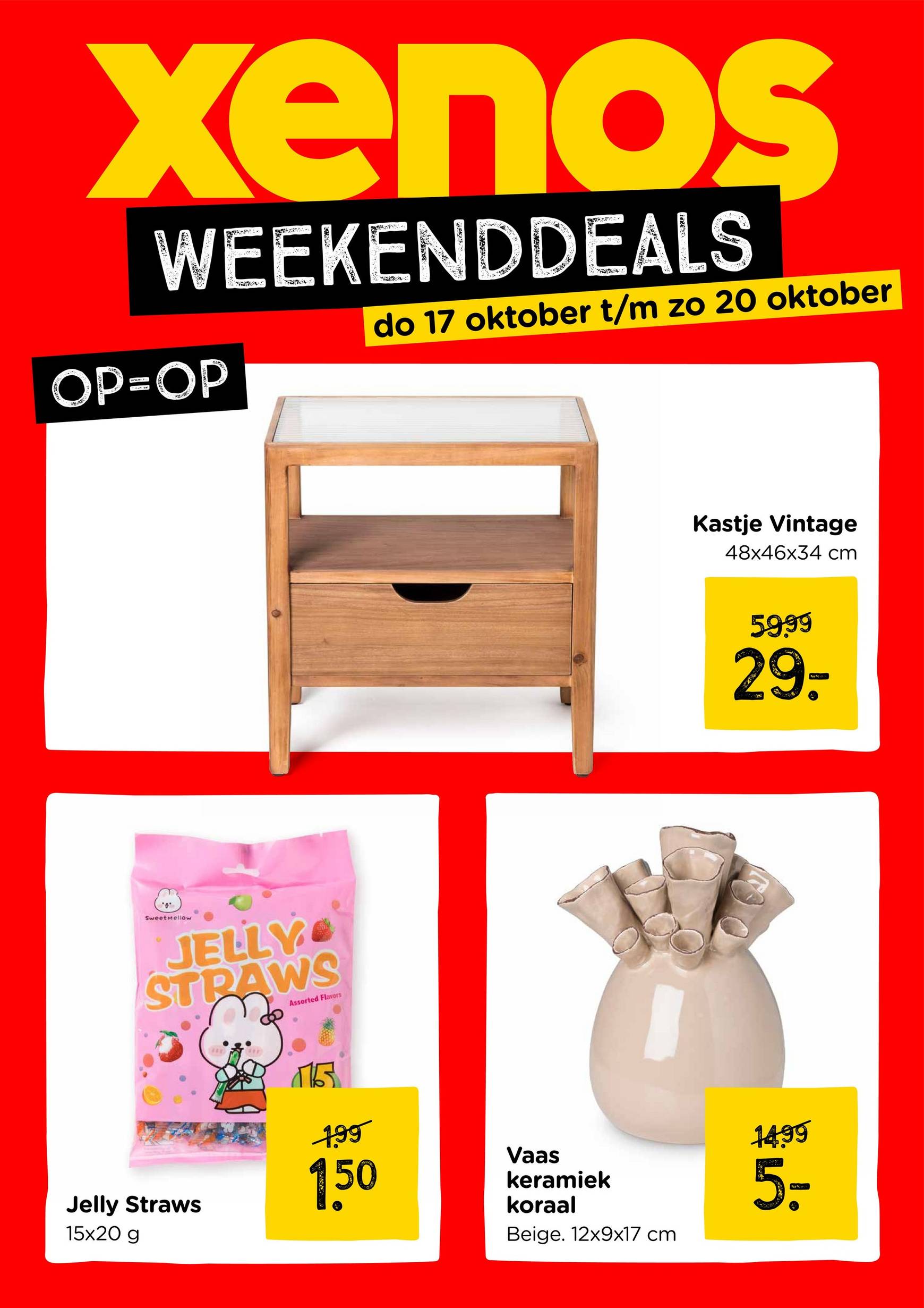 xenos - Xenos - Weekenddeals folder geldig vanaf 17.10. - 20.10. - page: 1